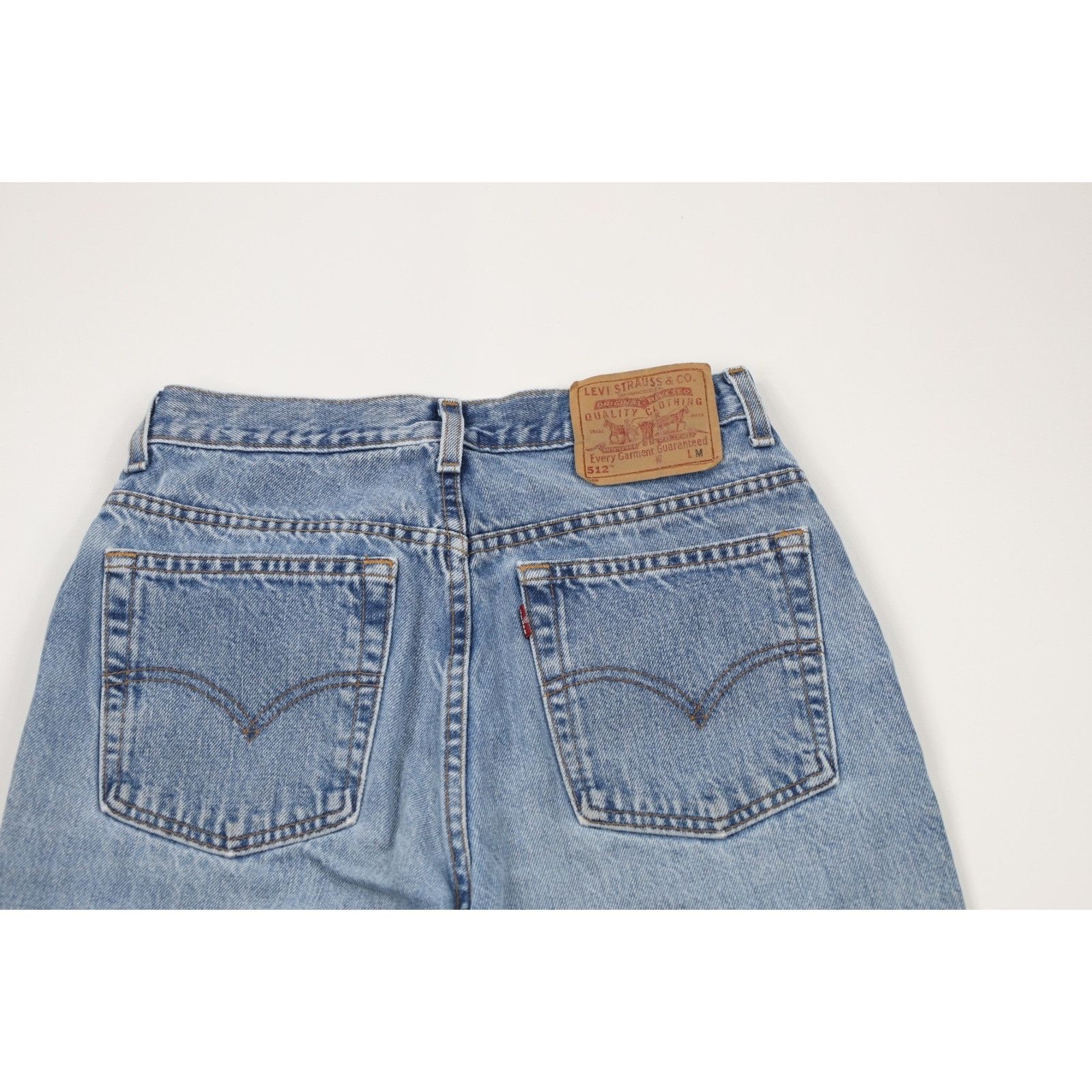 Levi's × Vintage Vintage Y2K 2000 Levis 512 Slim Fit Straight Leg Jeans Size 34" / US 12 / IT 48 - 10 Thumbnail