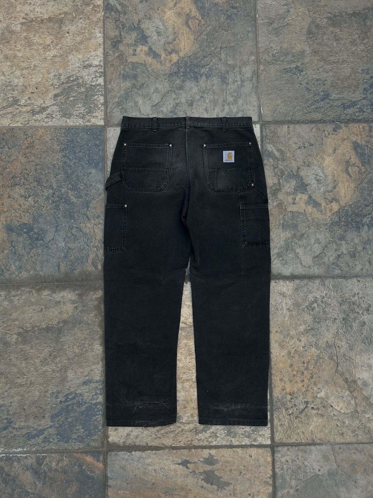 Carhartt × Vintage Vintage Carhartt Double Knee Big Logo Distressed Size US 34 / EU 50 - 6 Thumbnail
