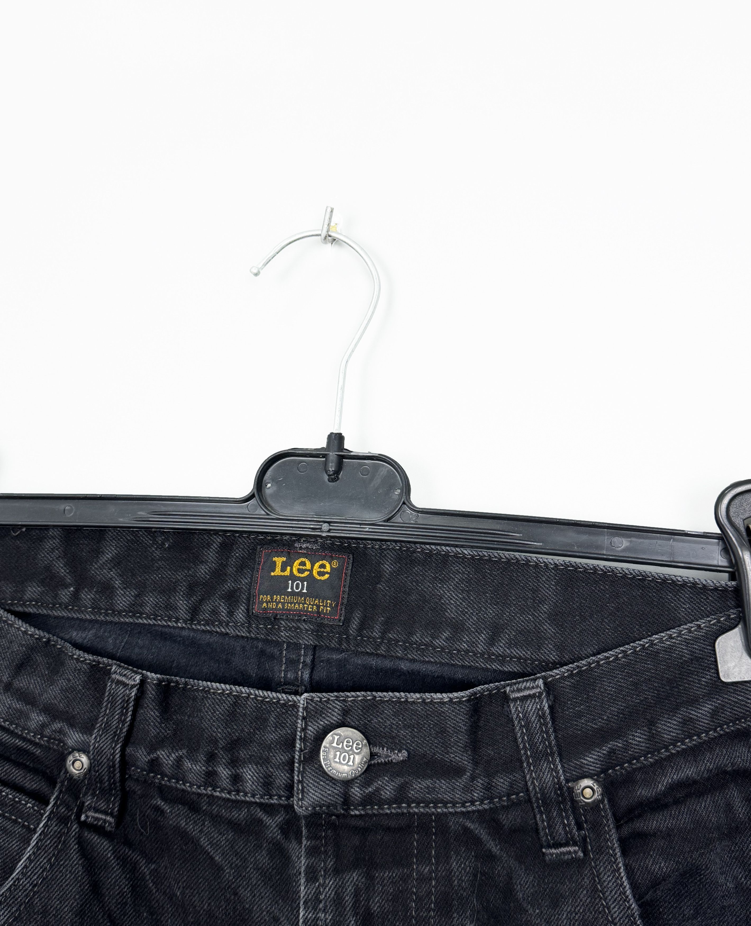 Lee Lee 101 Rider 13oz Blue Selvedge Washed Vintage Denim Size US 32 / EU 48 - 3 Thumbnail