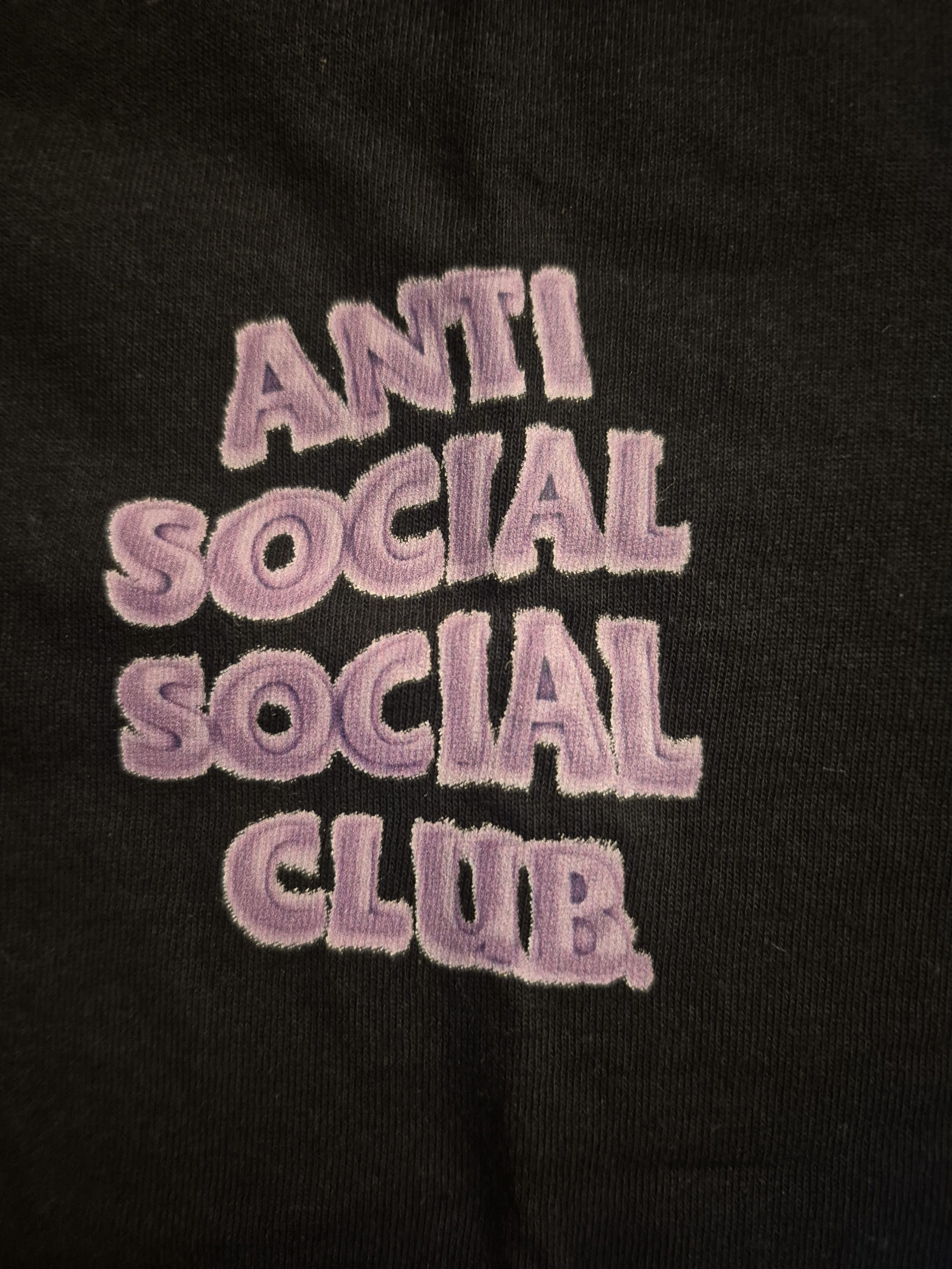 Anti Social Social Club Anti Social Social Club Black Tee Size Small BNWT Size US S / EU 44-46 / 1 - 2 Thumbnail