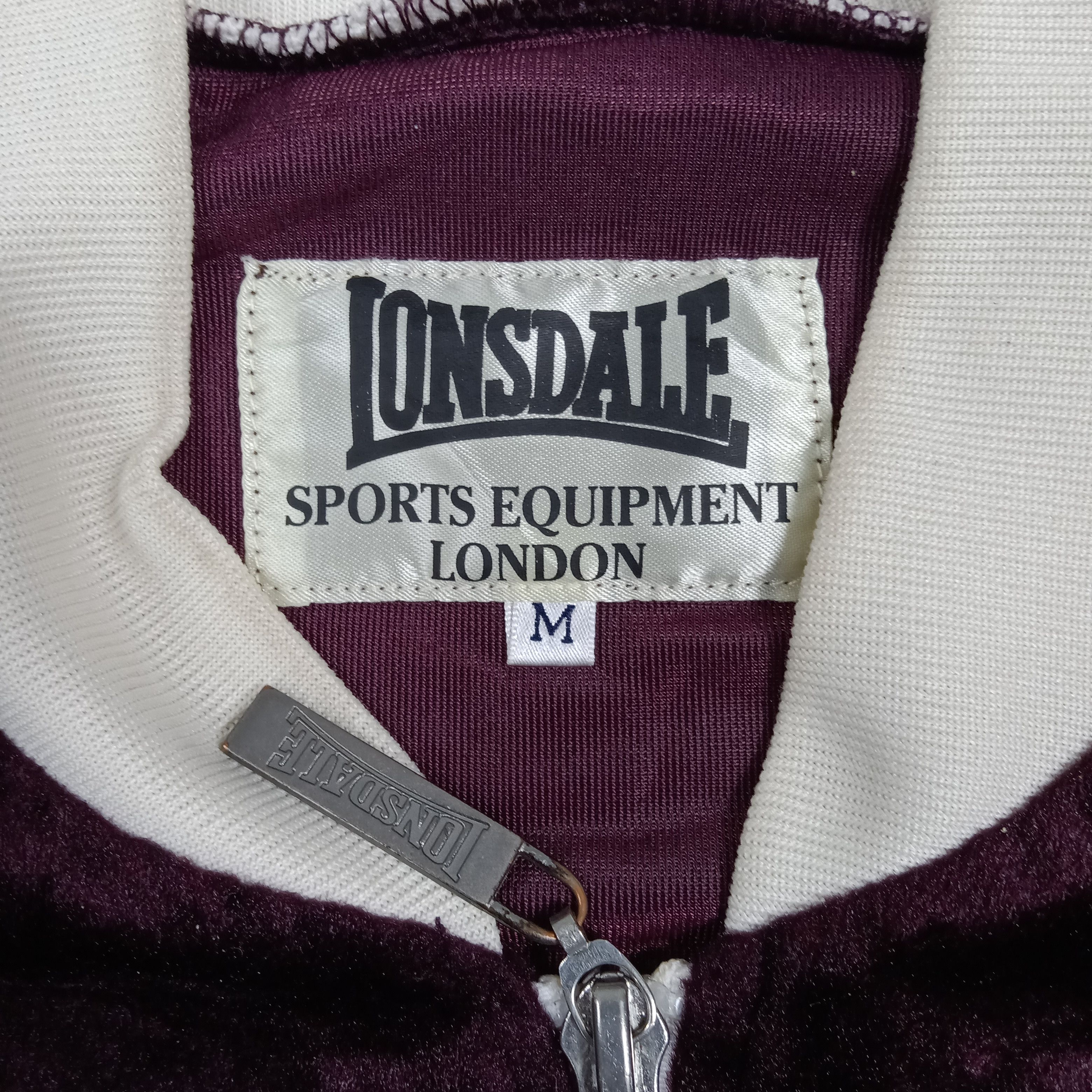 Lonsdale Lonsdale Sports Velvet Sweater Jacket C273N14 Size US M / EU 48-50 / 2 - 3 Thumbnail