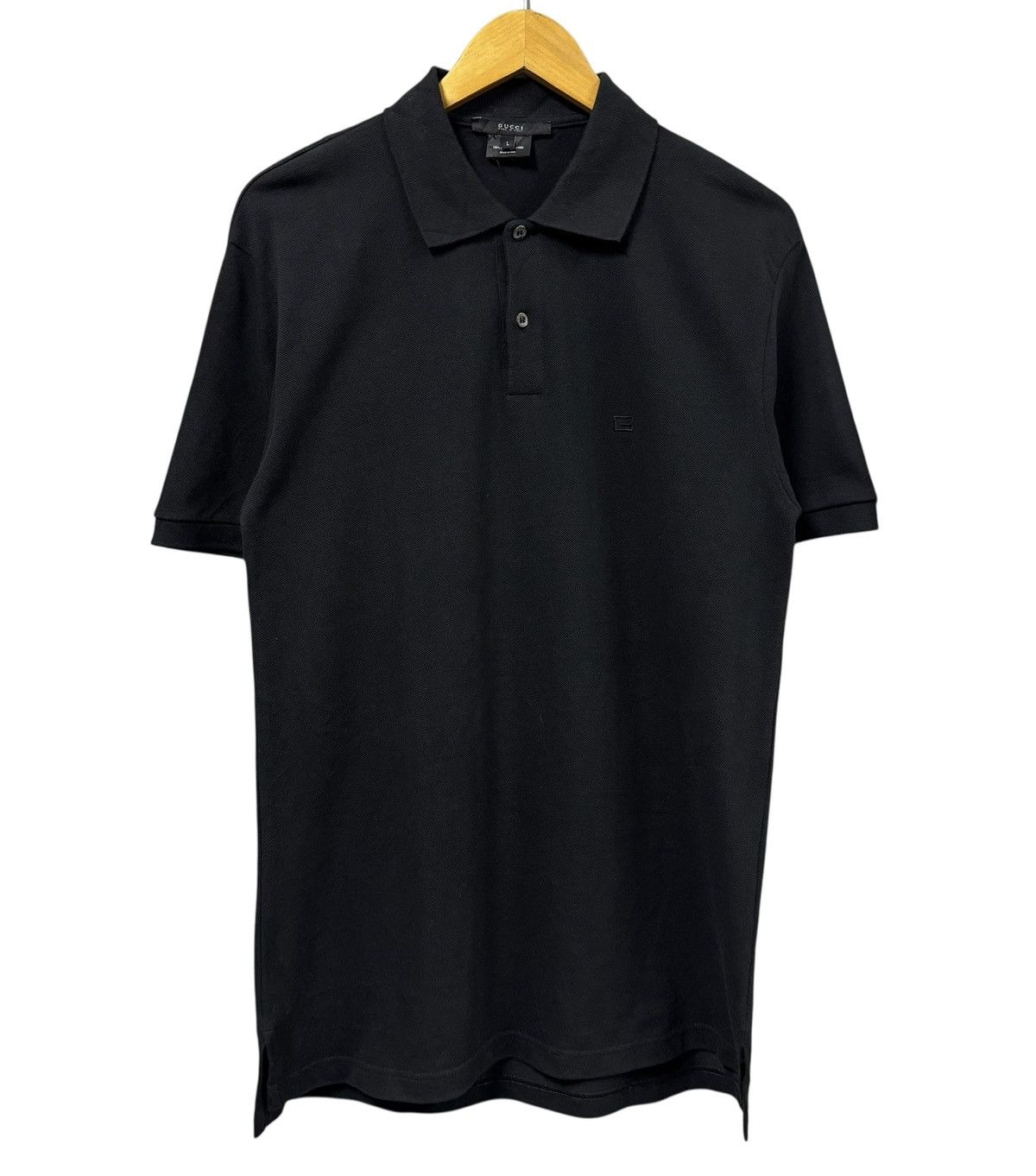 Gucci Authentic🔥Gucci Italy Embroidery Logo Polo Shirt Size US L / EU 52-54 / 3 - 1 Thumbnail