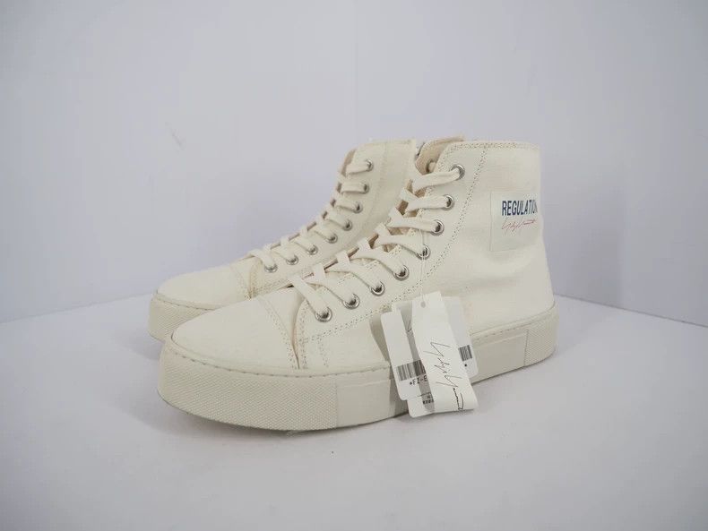 Yohji Yamamoto yohji yamamoto Beige high-top shoes 2503-Nextarrow Size US 9 / EU 42 - 1 Thumbnail