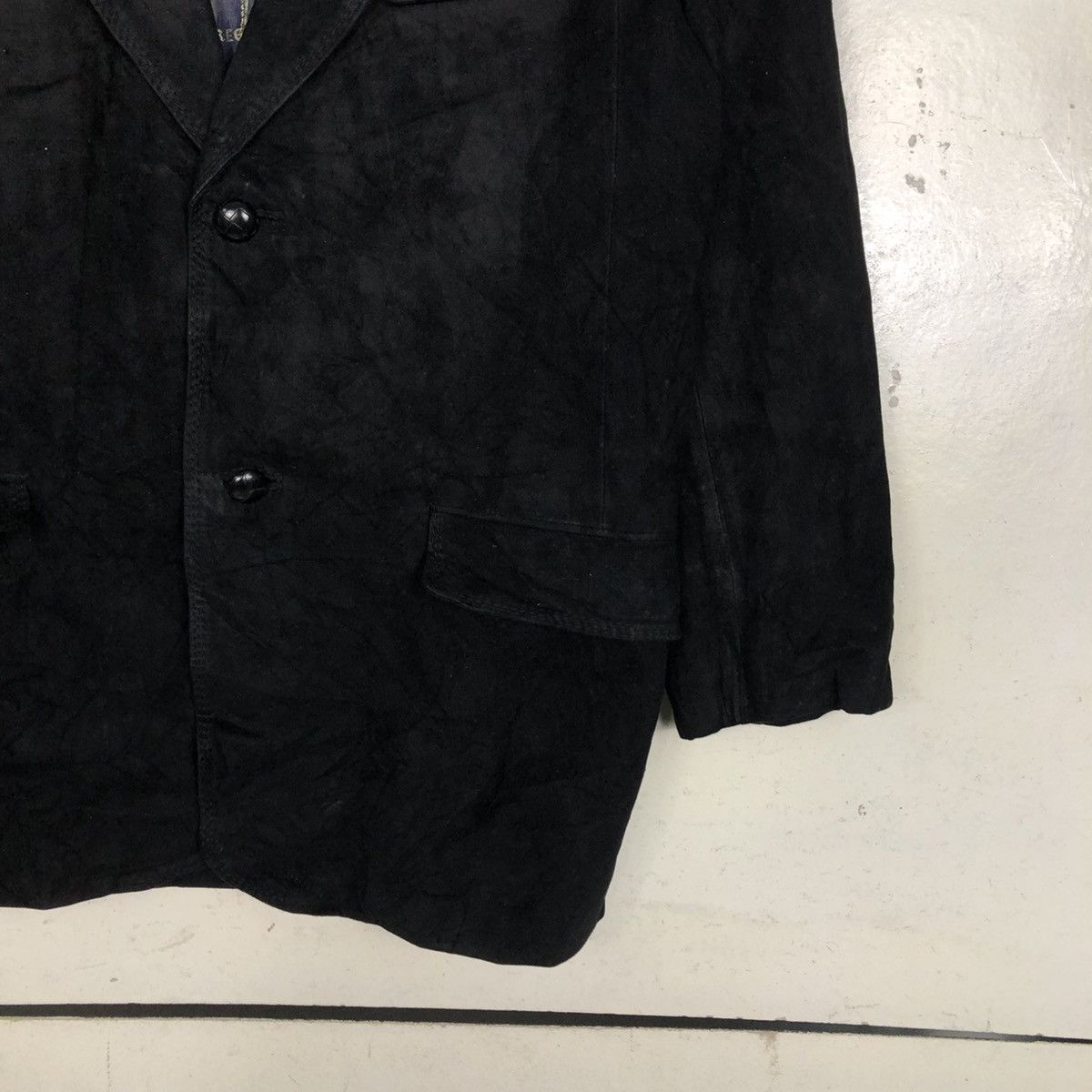 Japanese Brand Vintage Genuine Leather Jacket Mc Gregor Issey Miyake Size US M / EU 48-50 / 2 - 7 Thumbnail