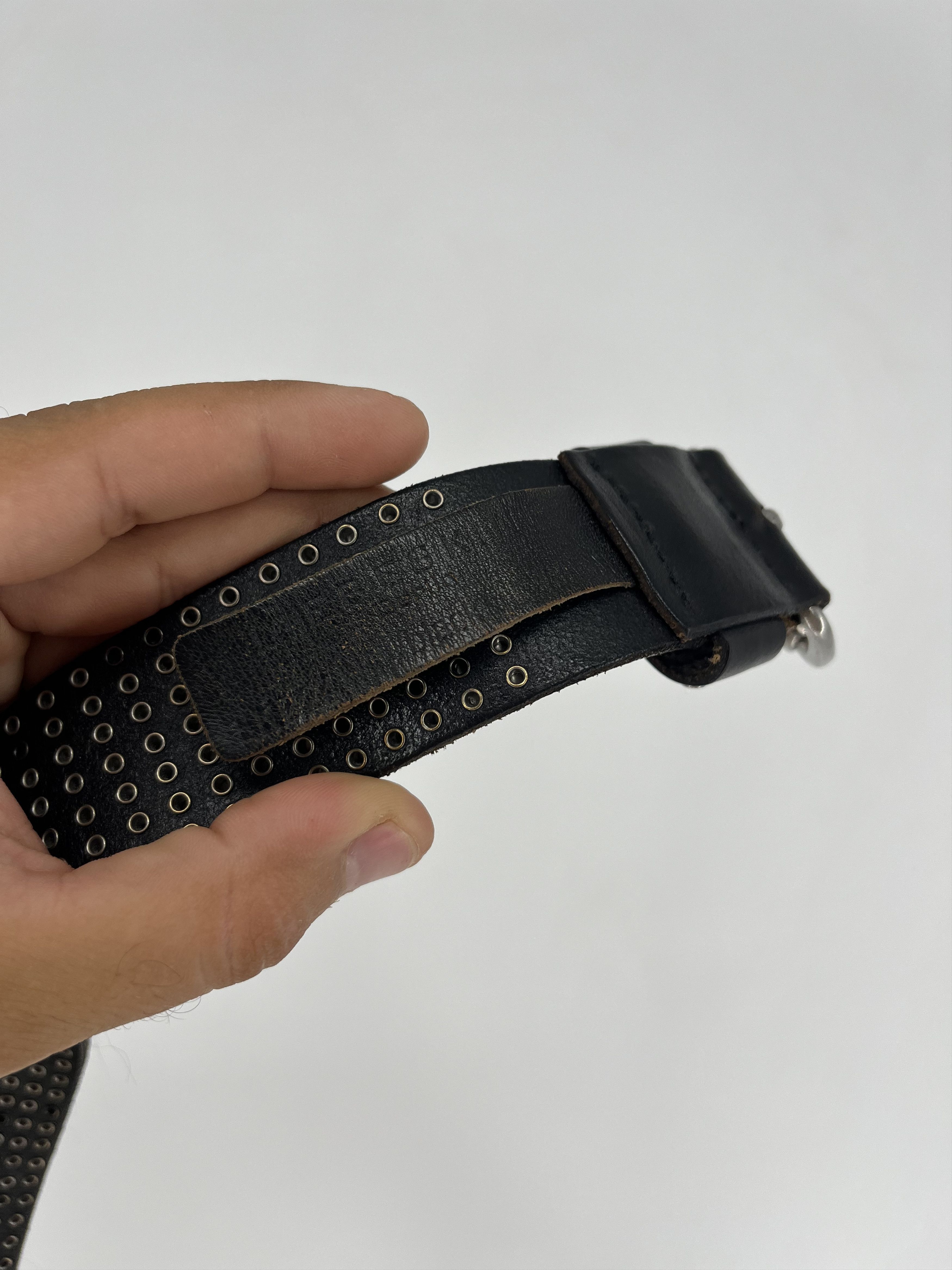 Japanese Brand Vintage 90s Punk Belt Leather Band Rock Y2K 90s Y2K Size ONE SIZE - 8 Thumbnail