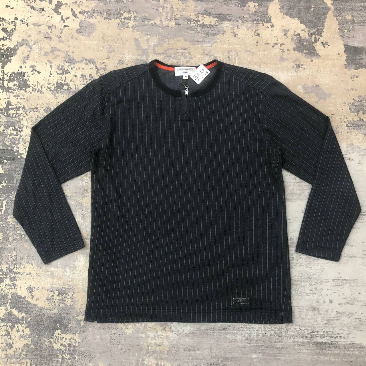 Kansai Yamamoto T457 KANSAI YAMAMOTO HOMME STRIPED LONG SLEEVE TEE Size US M / EU 48-50 / 2 - 1 Thumbnail