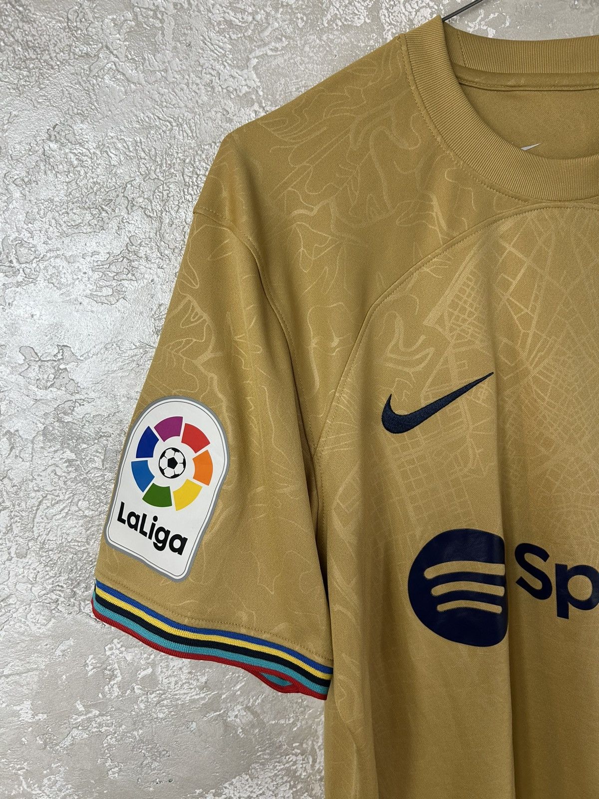 Nike Nike FC Barcelona 2022/23 Away Jersey - Olympic Gold Size US M / EU 48-50 / 2 - 3 Thumbnail