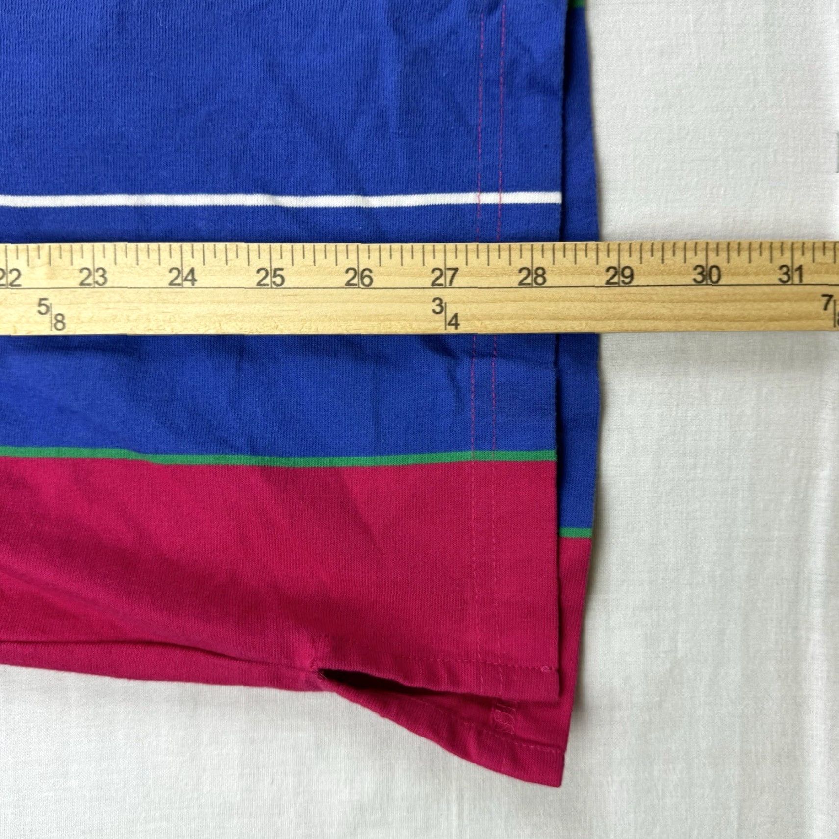 Gant VINTAGE GANT Polo Shirt Men Adult Large Blue Pink Striped 90s Preppy Rugger Classic Size US L / EU 52-54 / 3 - 5 Thumbnail