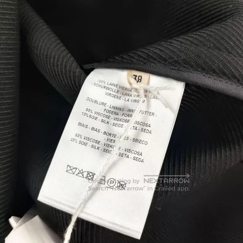 Hermes Hermes Black Woolen Coat Size XS / US 0-2 / IT 36-38 - 6 Thumbnail
