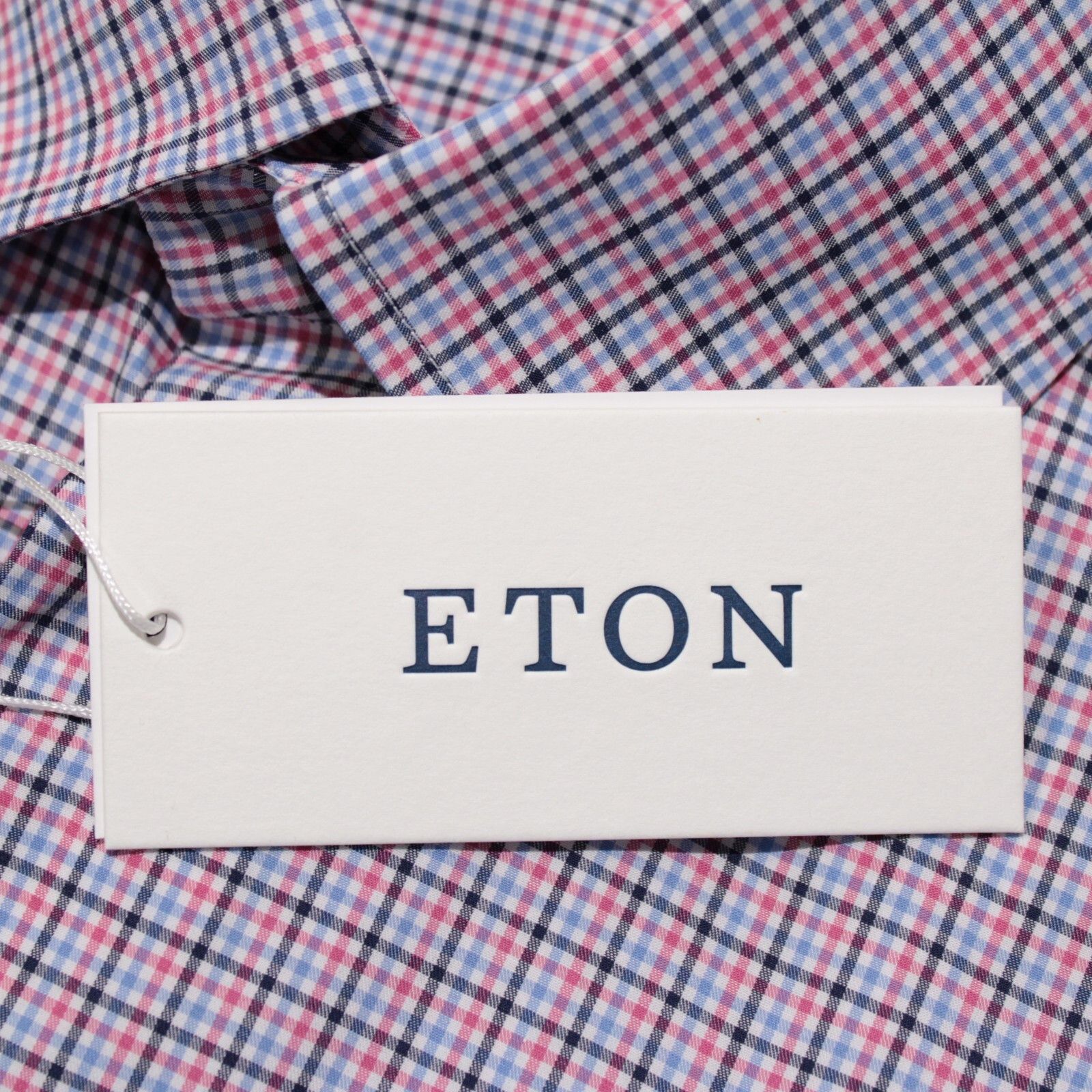 Eton Eton New with tags Shirt Size XL US In Blue Size US XL / EU 56 / 4 - 2 Thumbnail