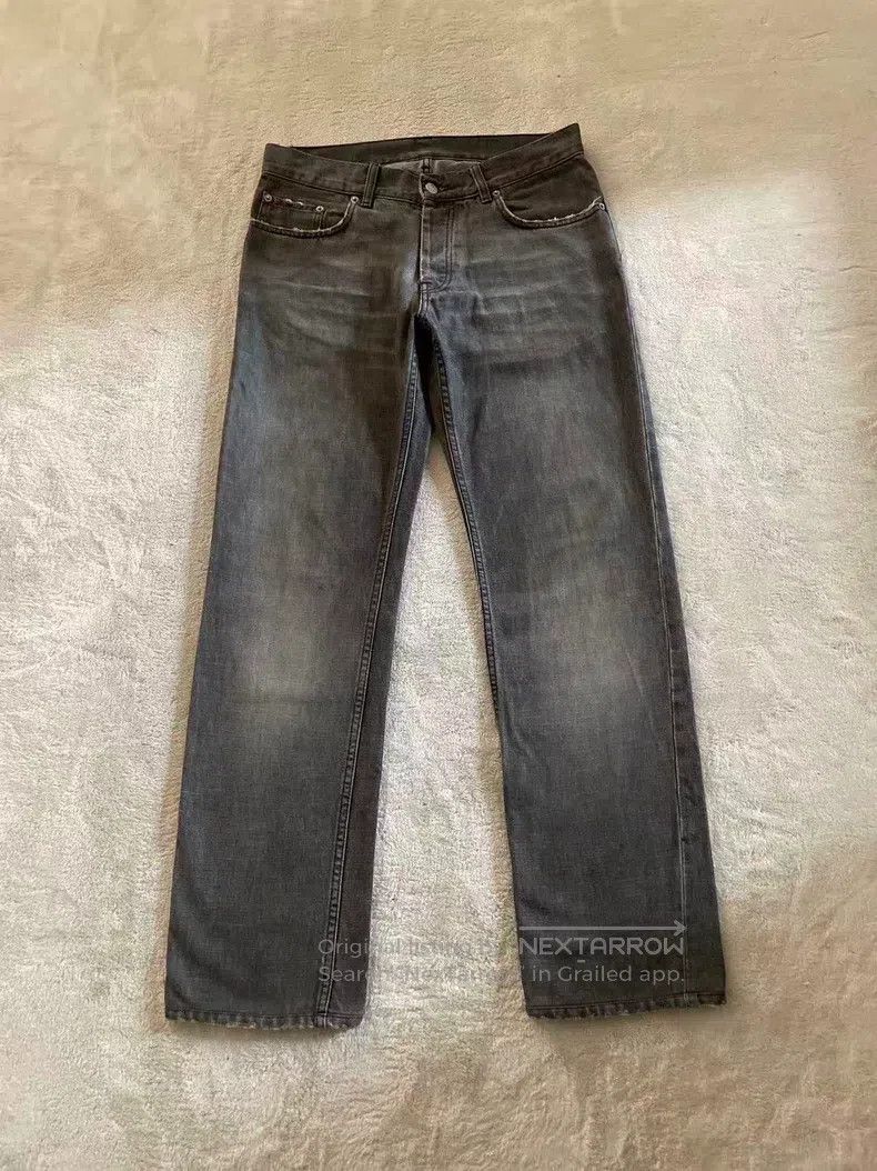 Other HELMUT LANG Grey Washed Denim Jeans - Size 31 Size US 31 - 1 Thumbnail