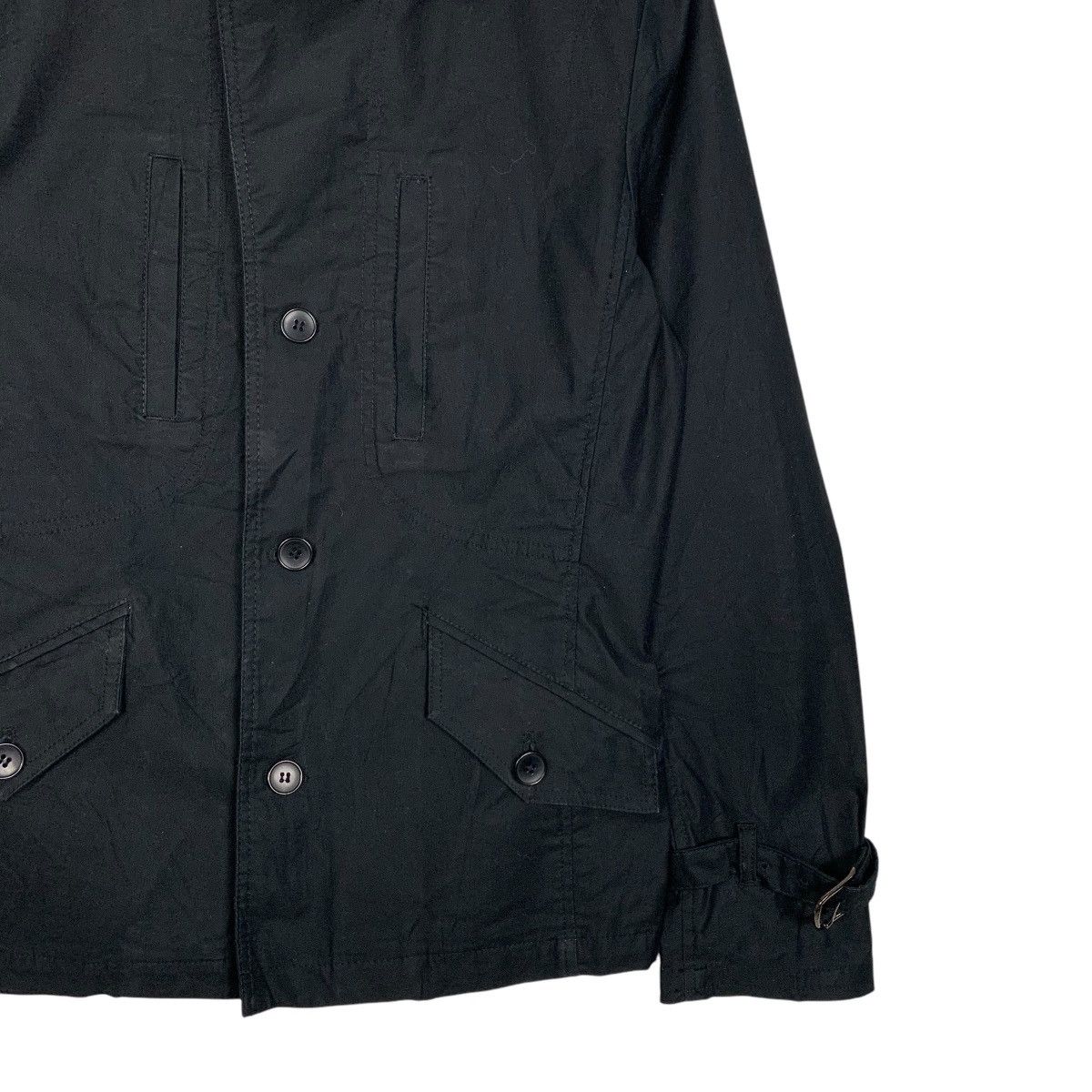 Takeo Kikuchi TAKEO KIKUCHI Black Cotton Chore Coat Jacket #2761-C124 Size US S / EU 44-46 / 1 - 6 Thumbnail