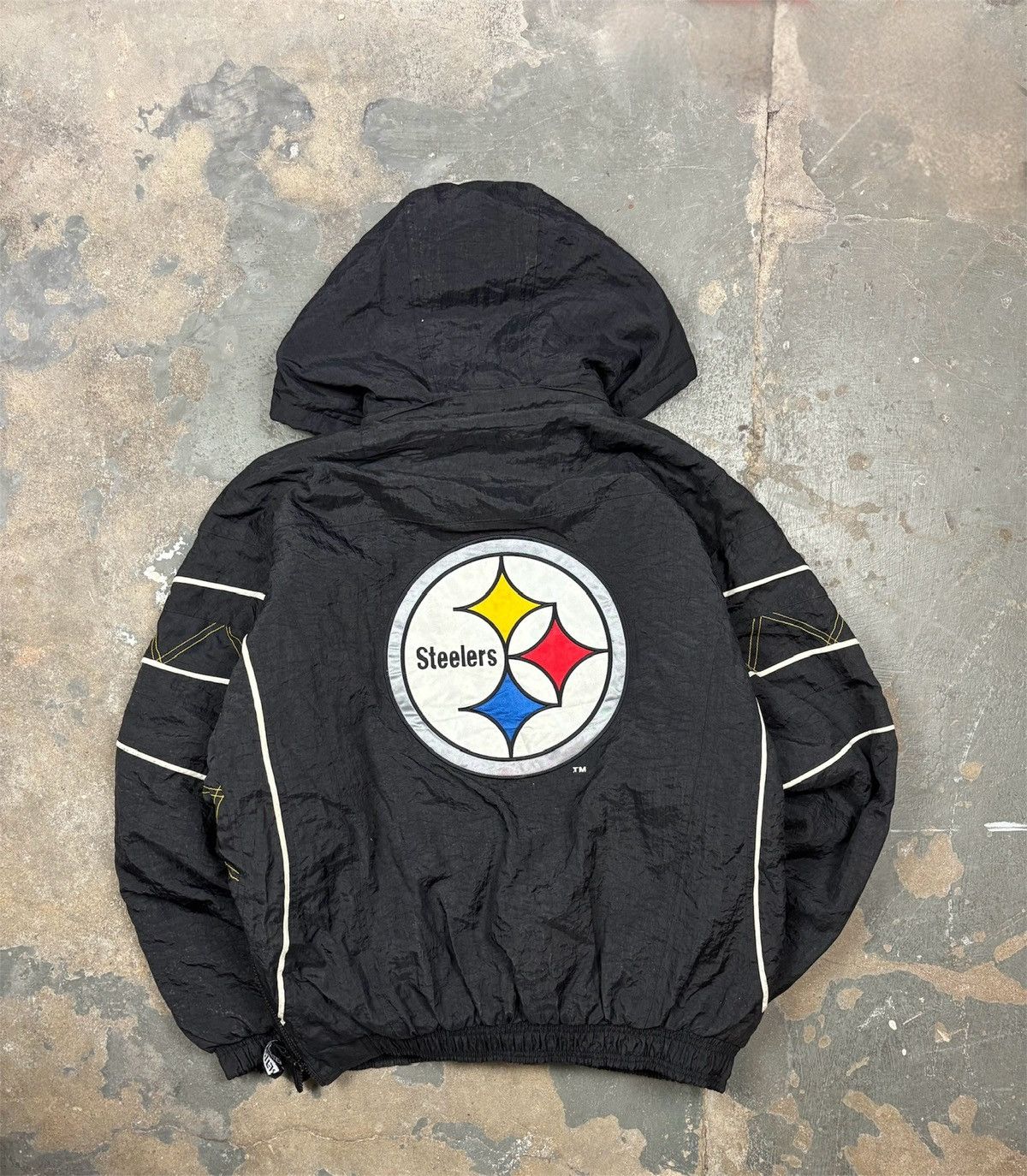 Starter Pittsburgh Steelers NFL Vintage Starter Pro Line Puffer Size US XL / EU 56 / 4 - 2 Thumbnail