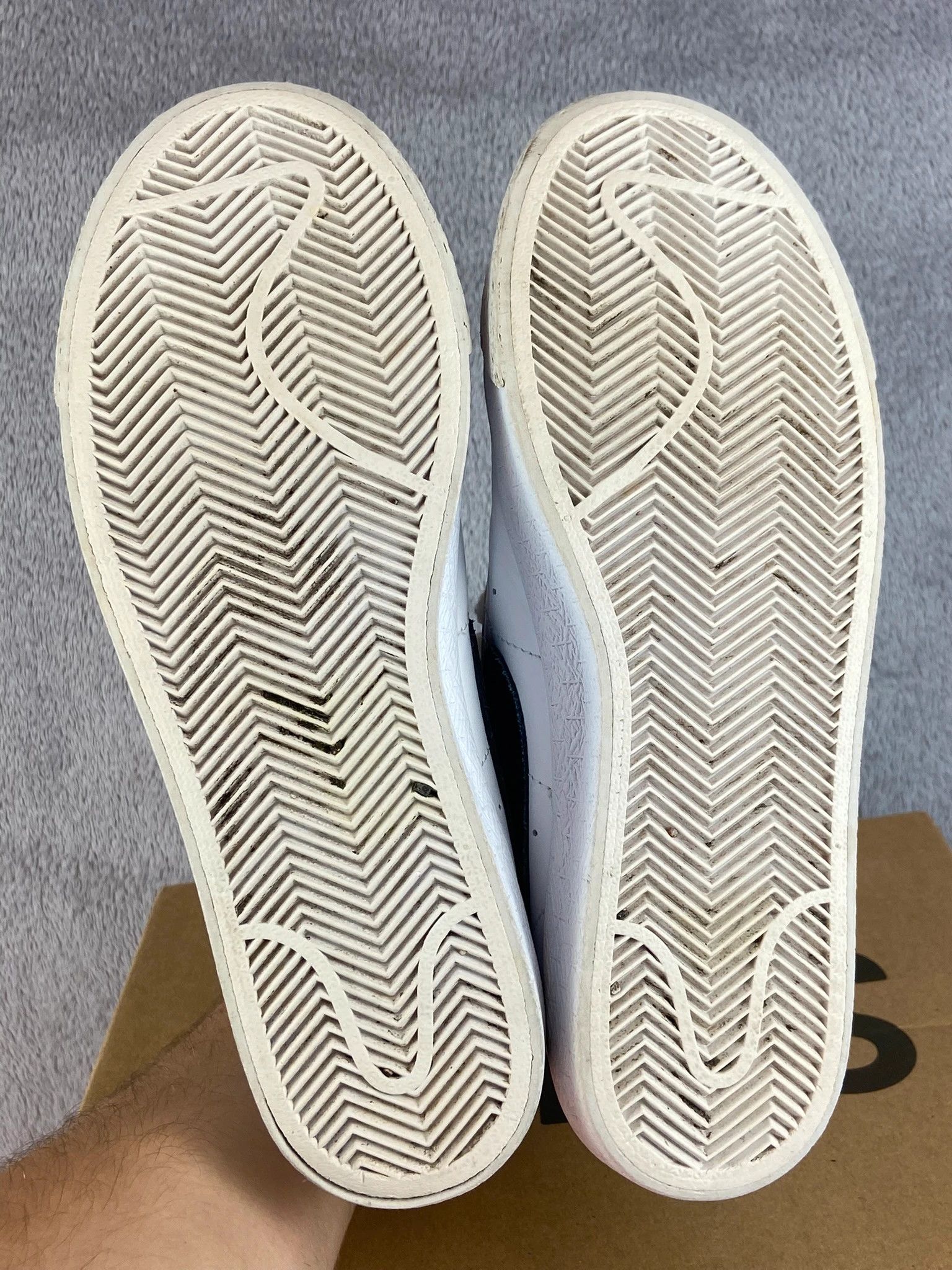 Nike Nike Blazer Mid sneakers white black Size US 5.5 / EU 38 - 6 Thumbnail