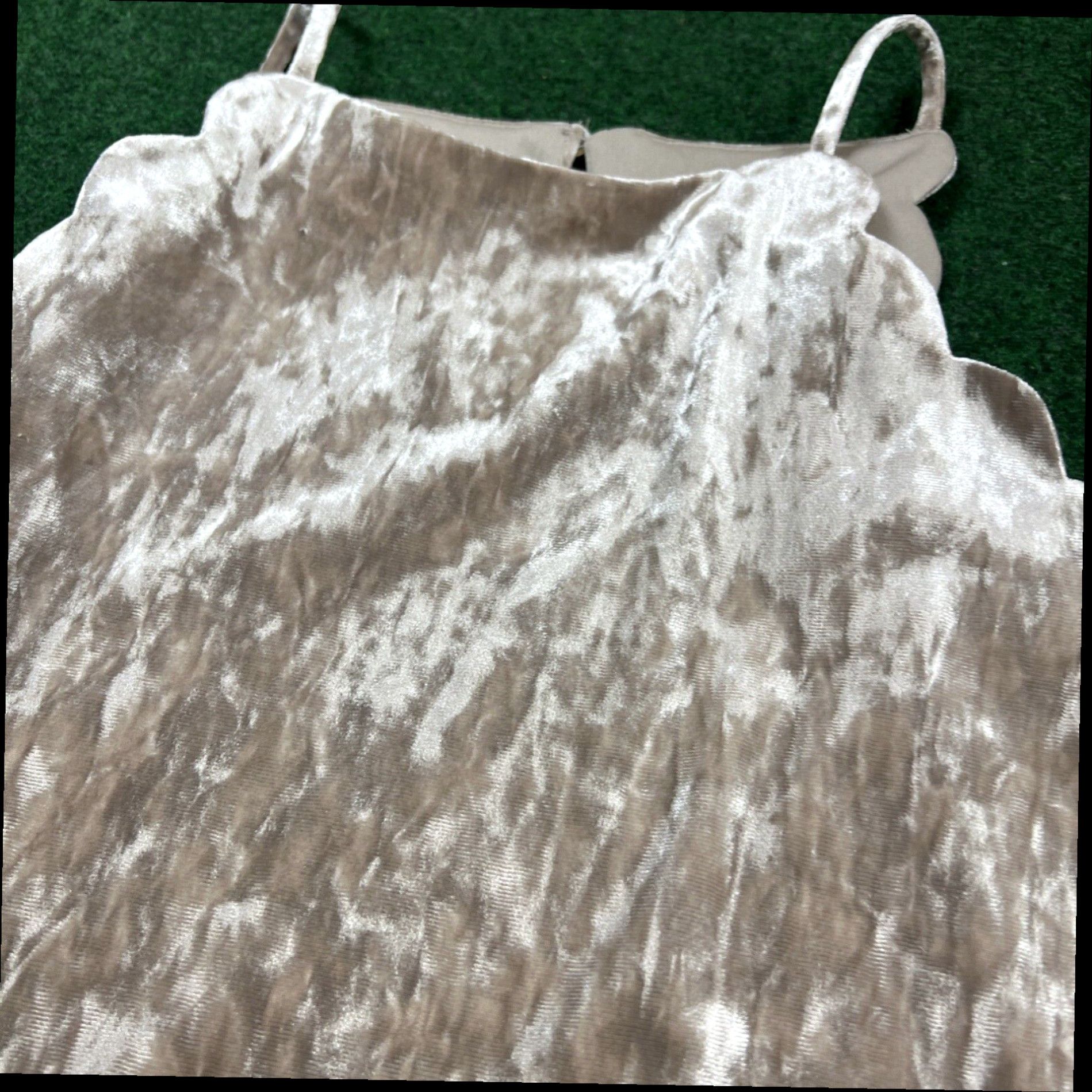 Vintage I.N. San Francisco Tank Top Medium Silver Boho Neck New W Tags Size M / US 6-8 / IT 42-44 - 4 Thumbnail
