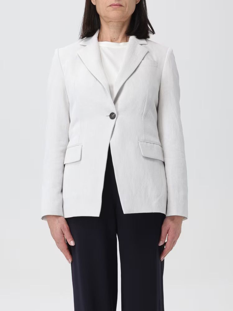 Brunello Cucinelli o1y0725 Blazer in Light Gray Size S / US 4 / IT 40 - 1 Thumbnail