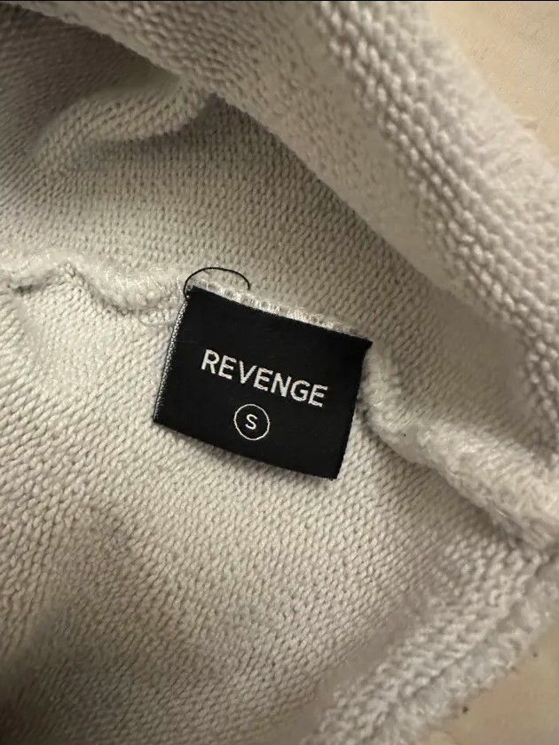 Revenge Revenge Black/White Split Hoodie Size US S / EU 44-46 / 1 - 5 Thumbnail