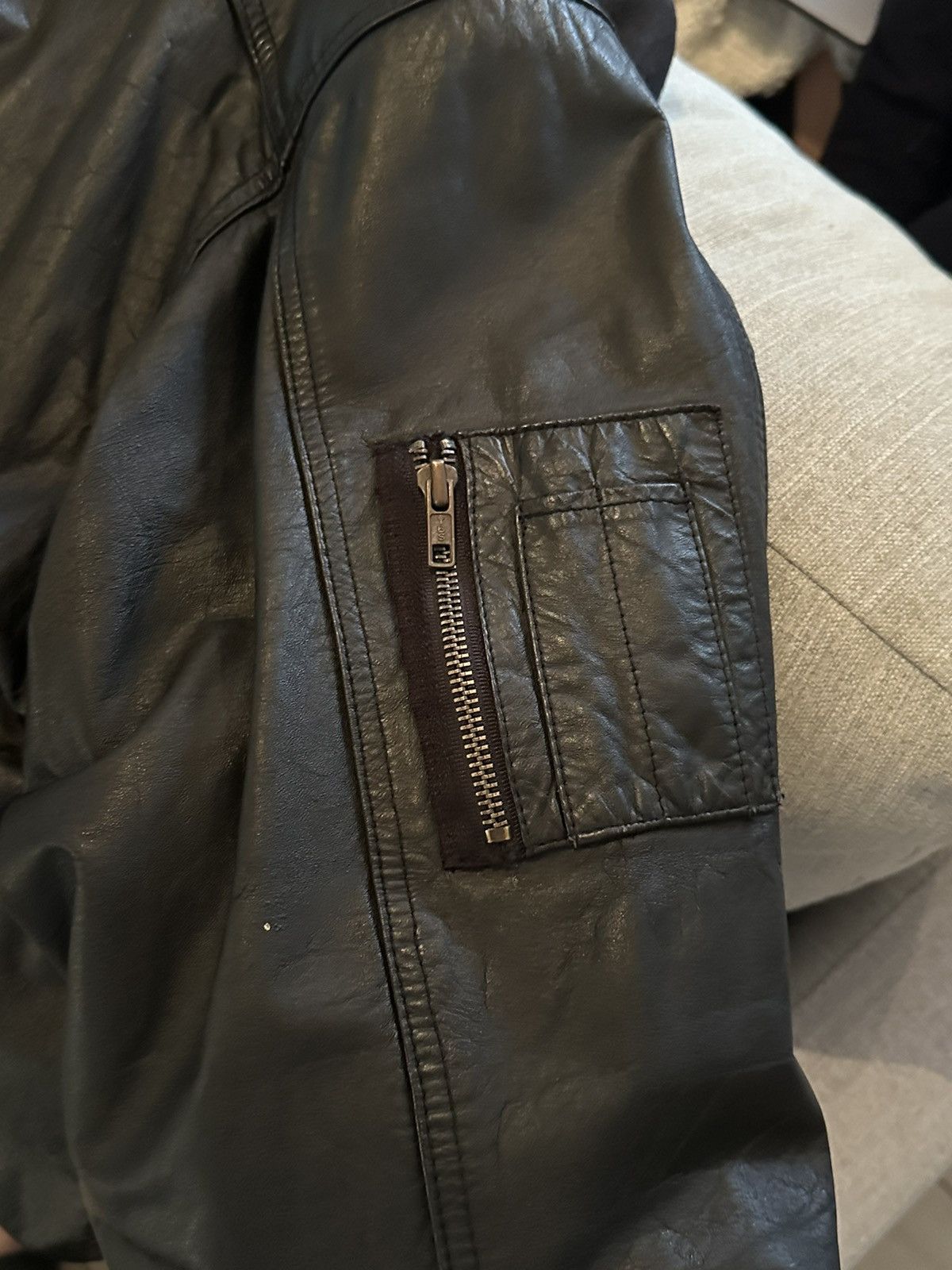 Vintage Leather Bomber Size US XL / EU 56 / 4 - 9 Thumbnail