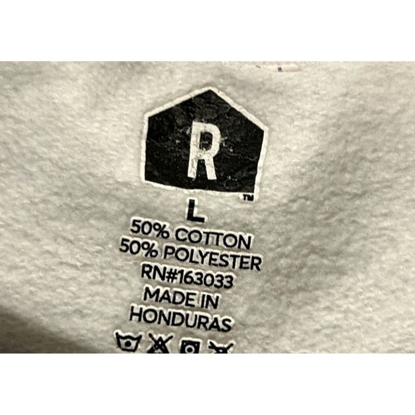 Vintage VINTAGE Russell Pitt Panthers Pullover Sweatshirt Adult Large White Pitt University Graphic Print 2000s Mens Size US L / EU 52-54 / 3 - 6 Thumbnail