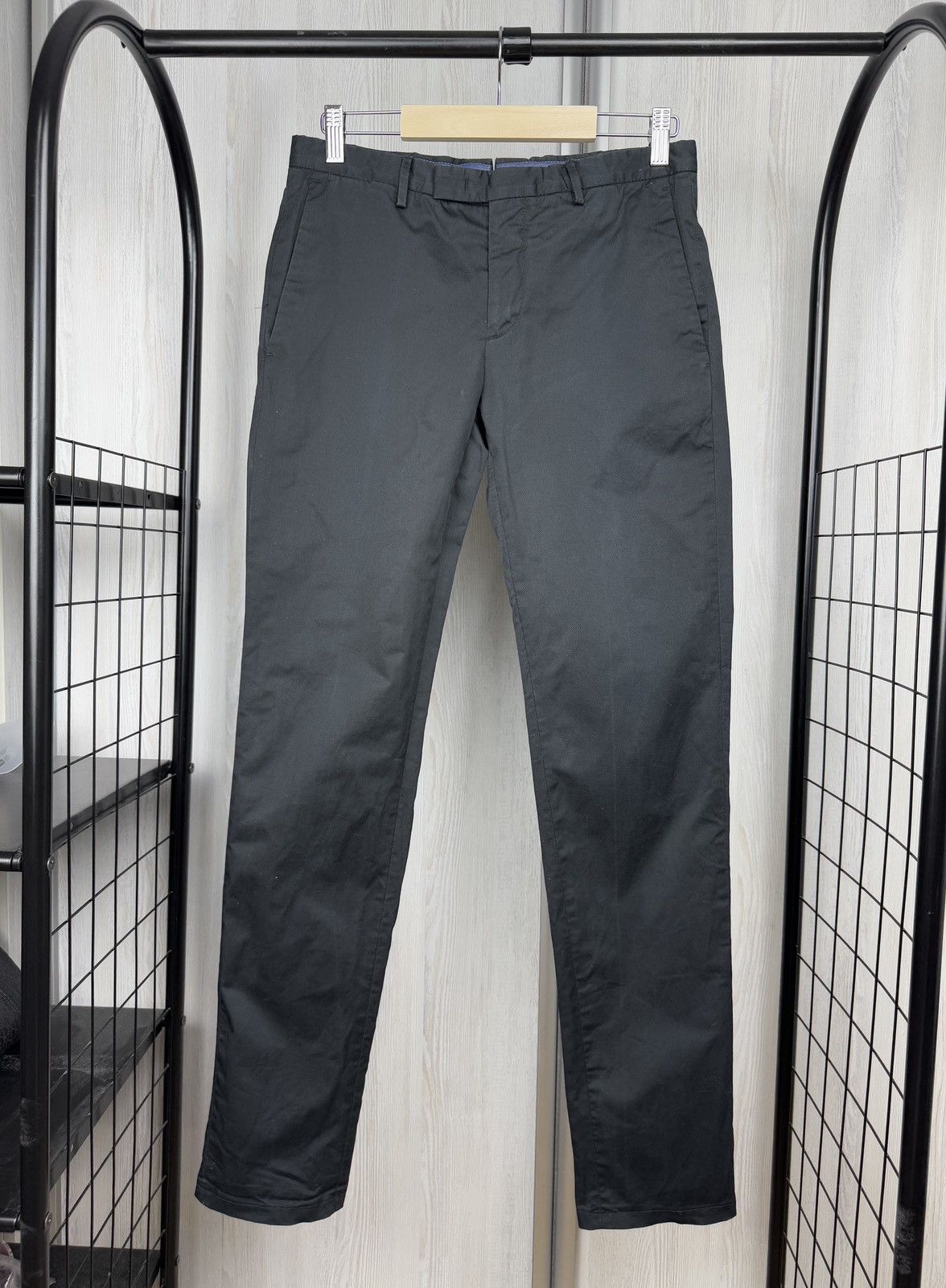 PT Torino PT01 Skinny Fit Stretch basic black chino pants Size US 28 / EU 44 - 1 Thumbnail