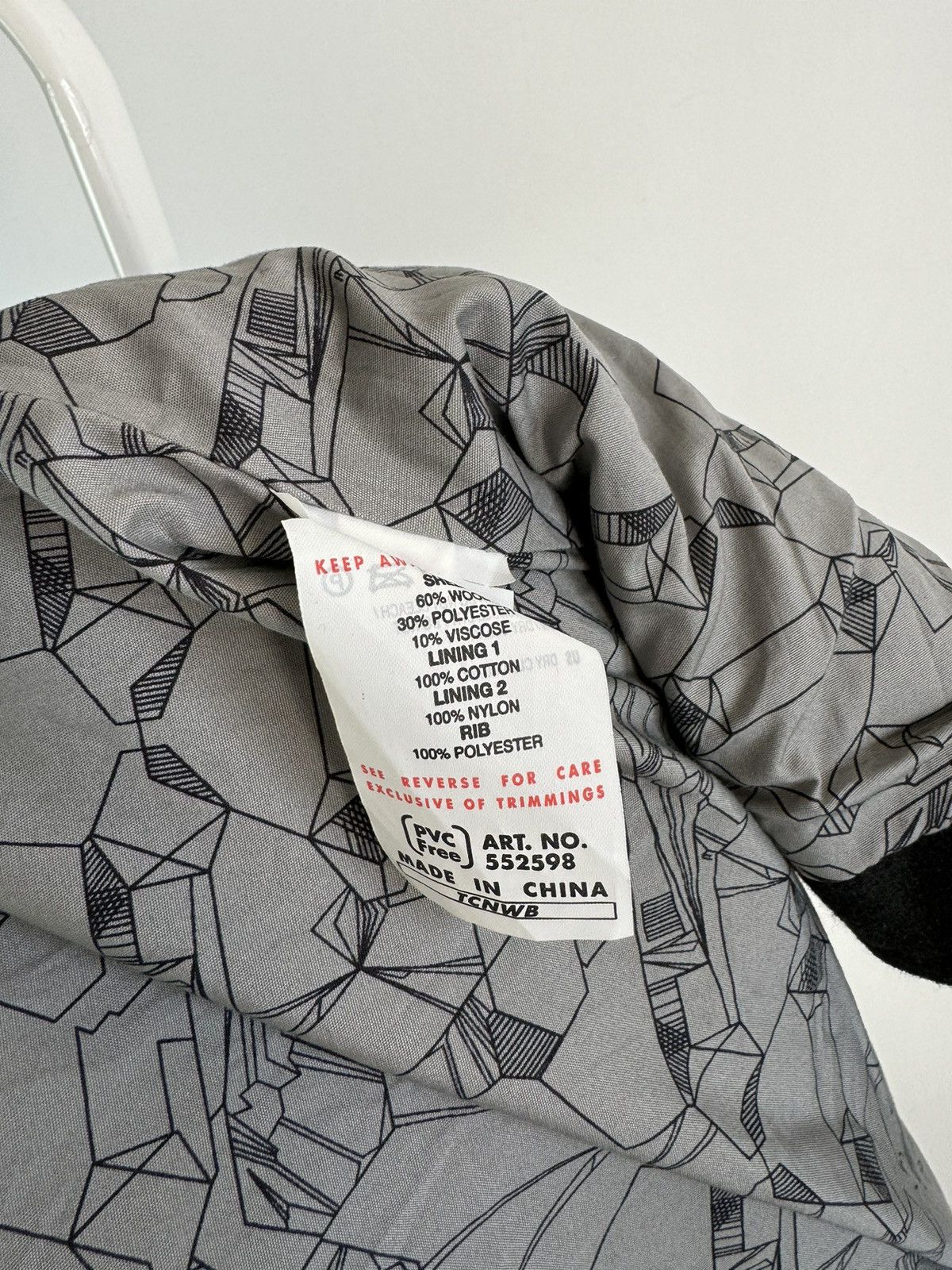 Puma Vintage Women’s Rudolf Dassler by Puma Wool Coat Size XS / US 0-2 / IT 36-38 - 9 Thumbnail