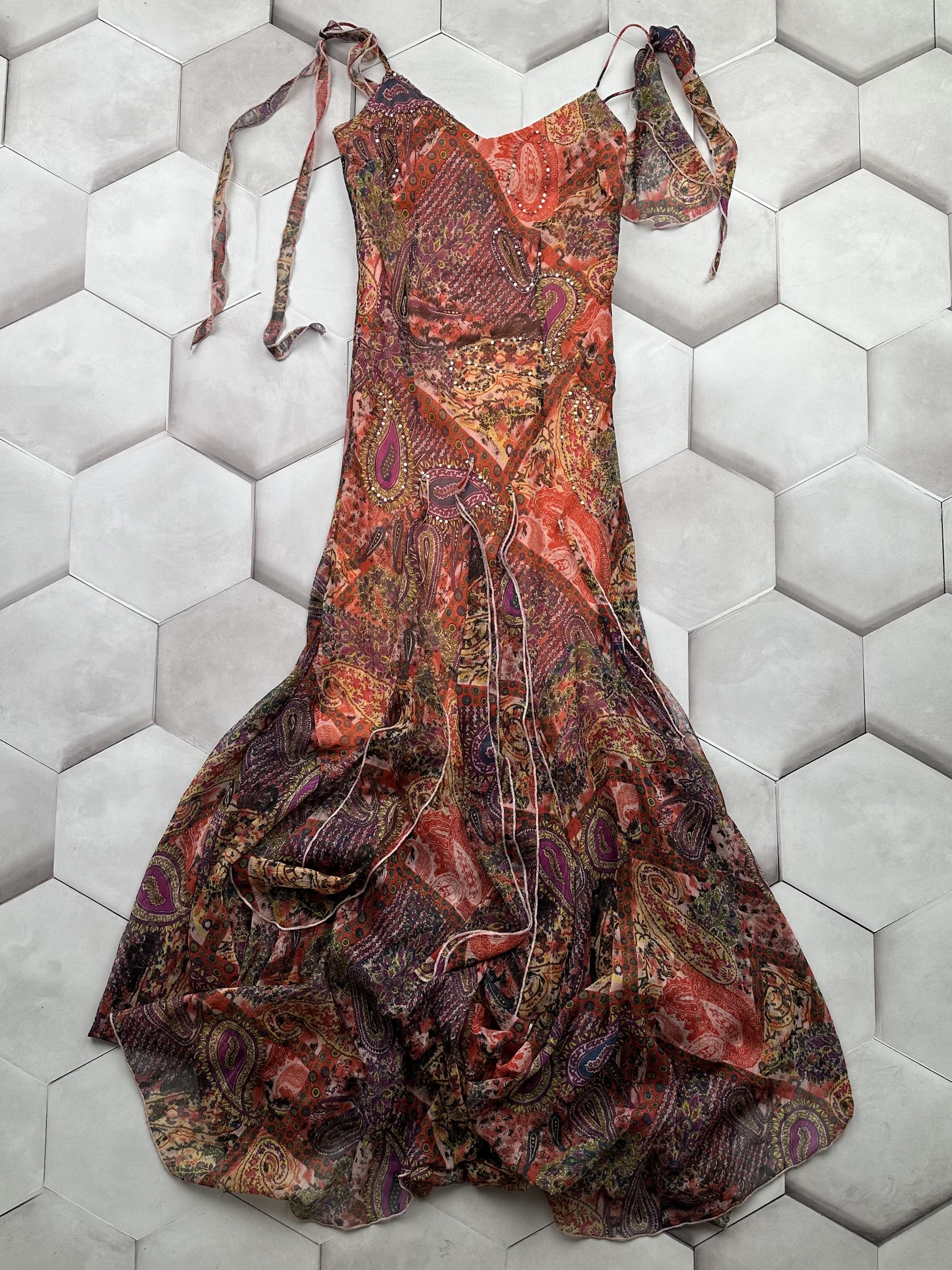 image of Avant Garde x Vintage Lush Flare Maxi Dress, Women's (Size Medium)