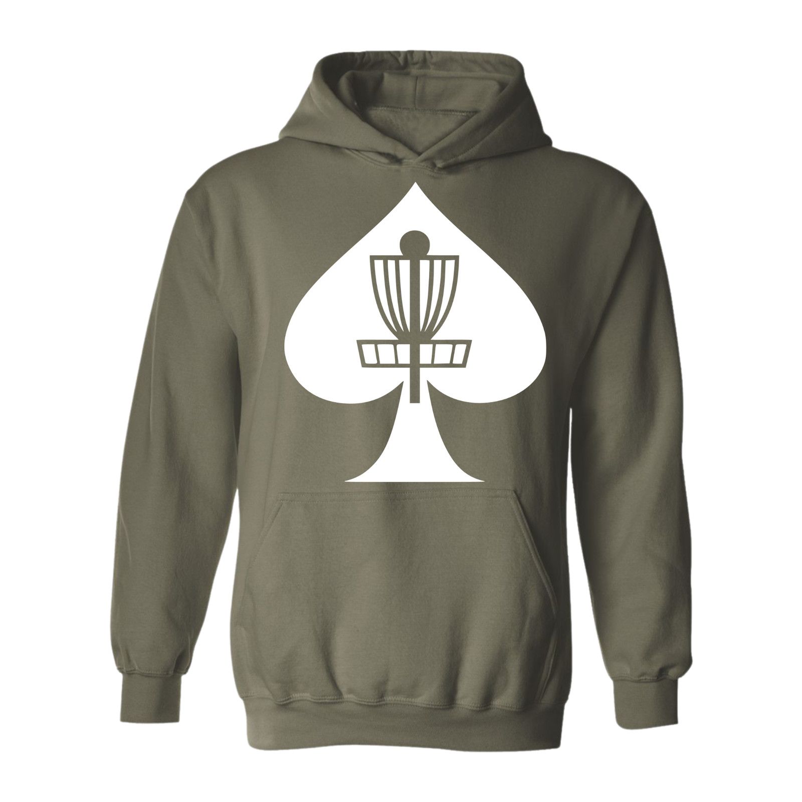 Gildan Disc Golf Hoodie ACES BASKET Discgolfer Sweatshirt Size US L / EU 52-54 / 3 - 6 Thumbnail