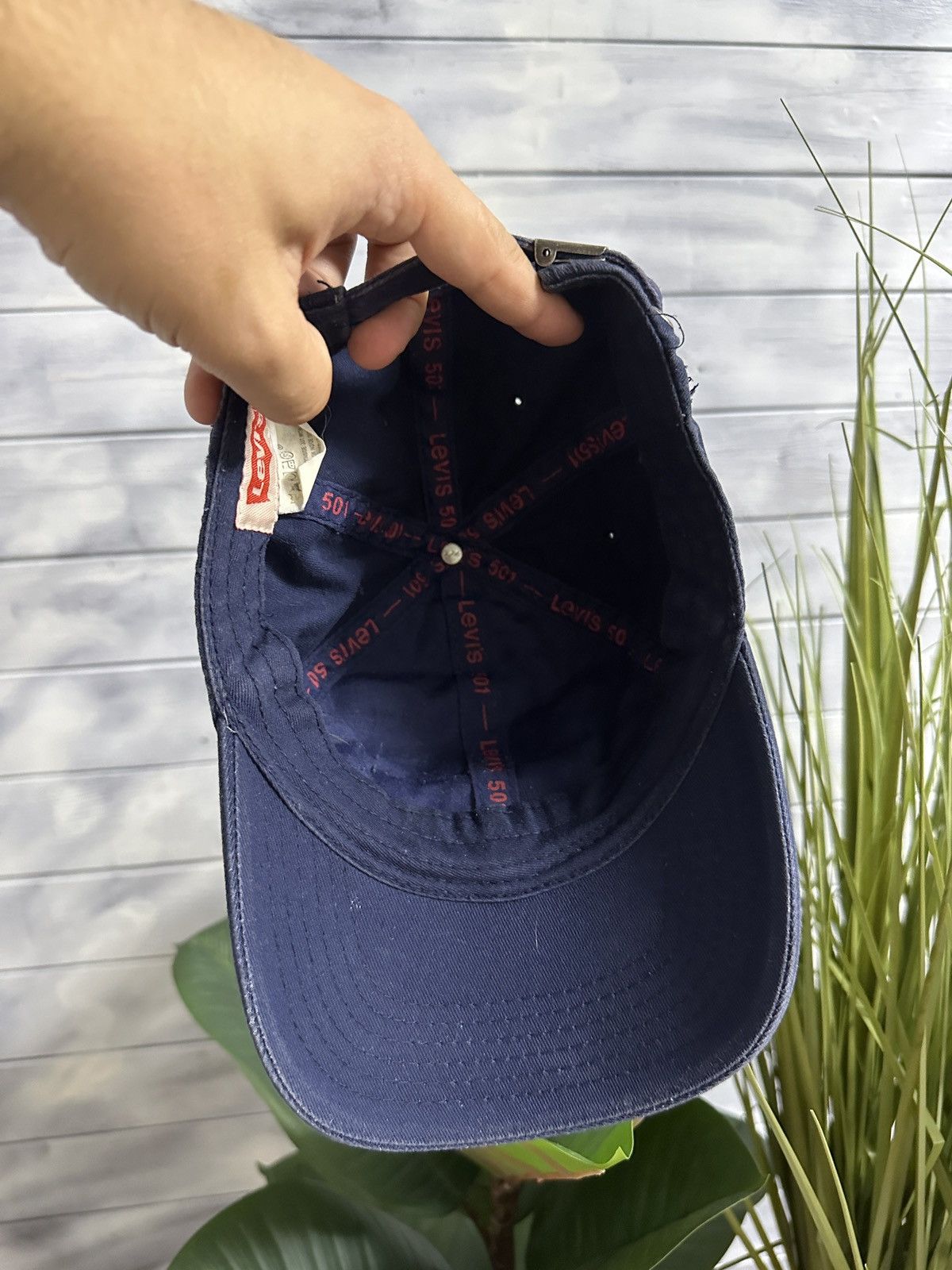 Levi's Rare Vintage Cap Levi’s Big Logo Y2K Style. Size ONE SIZE - 9 Thumbnail