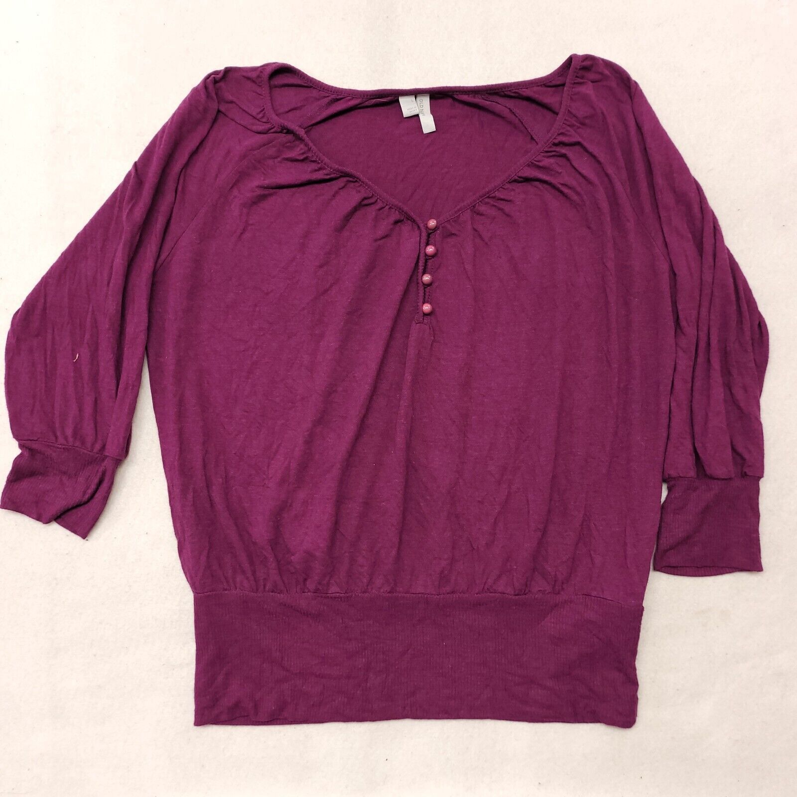 Old Navy Old Navy Casual Pullover Blouse Womens Size Large L Purple Size L / US 10 / IT 46 - 2 Thumbnail