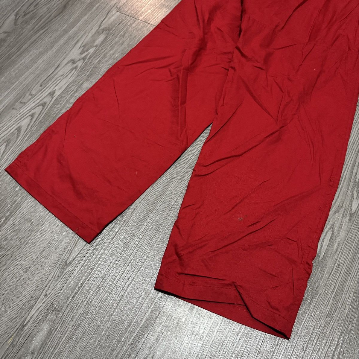 Issey Miyake Issey Miyake Issey Sport Red Pants Size US 27 - 10 Thumbnail