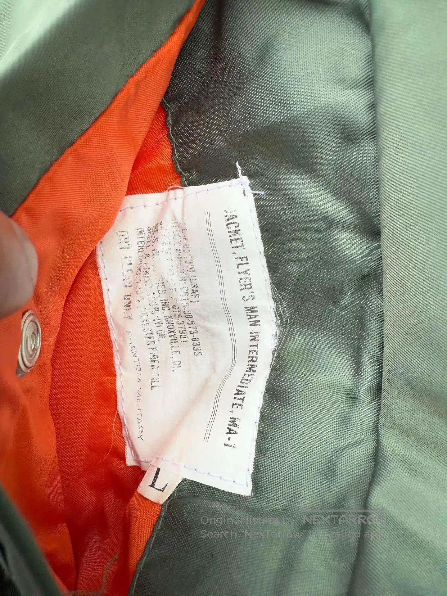 Vintage Vintage 90s USAF MA. Size US L / EU 52-54 / 3 - 3 Thumbnail