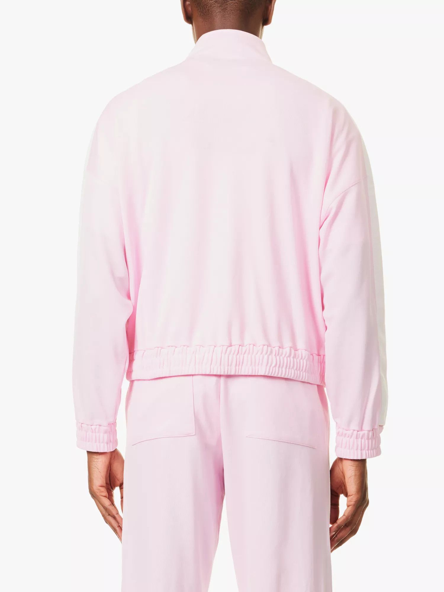 Cole Buxton Pink Tape Logo Oversized Track Jacket Size US M / EU 48-50 / 2 - 4 Thumbnail