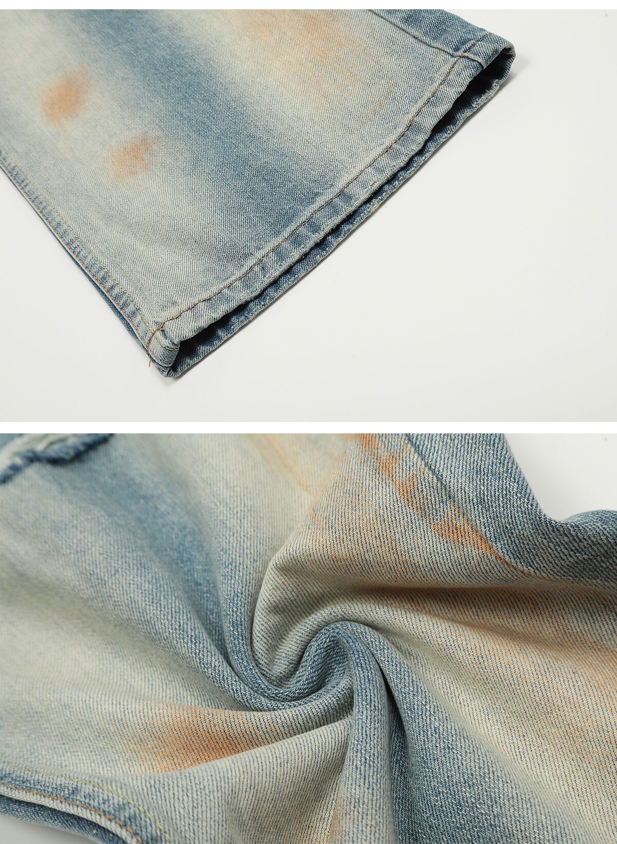 Jean × Vintage Dyed Straight Leg Vintage Jeans Size US 33 - 7 Thumbnail