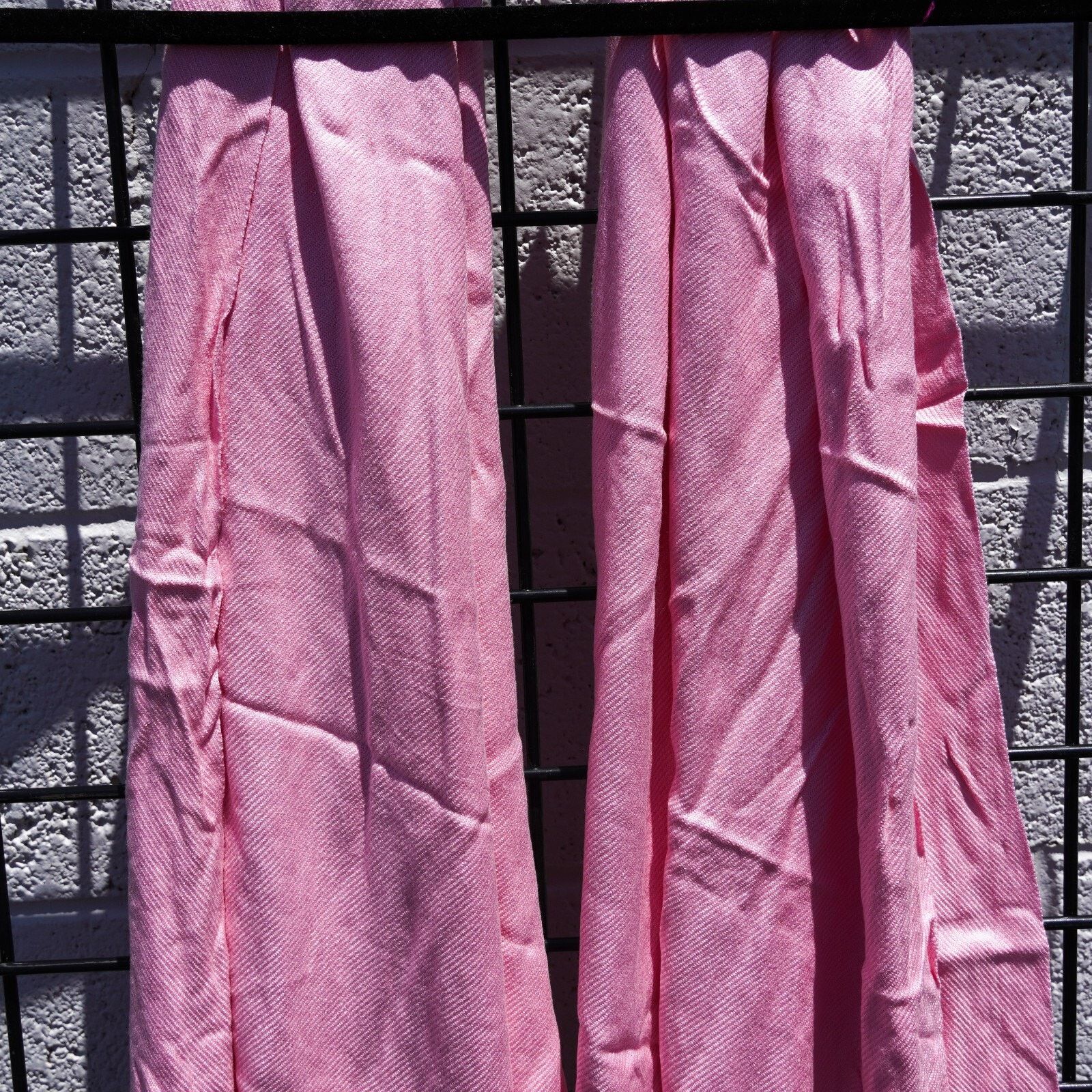 Other Pink Tassel Pashmina Scarf Shawl Soft Scarves Bandana 75”x28 Size ONE SIZE - 4 Thumbnail