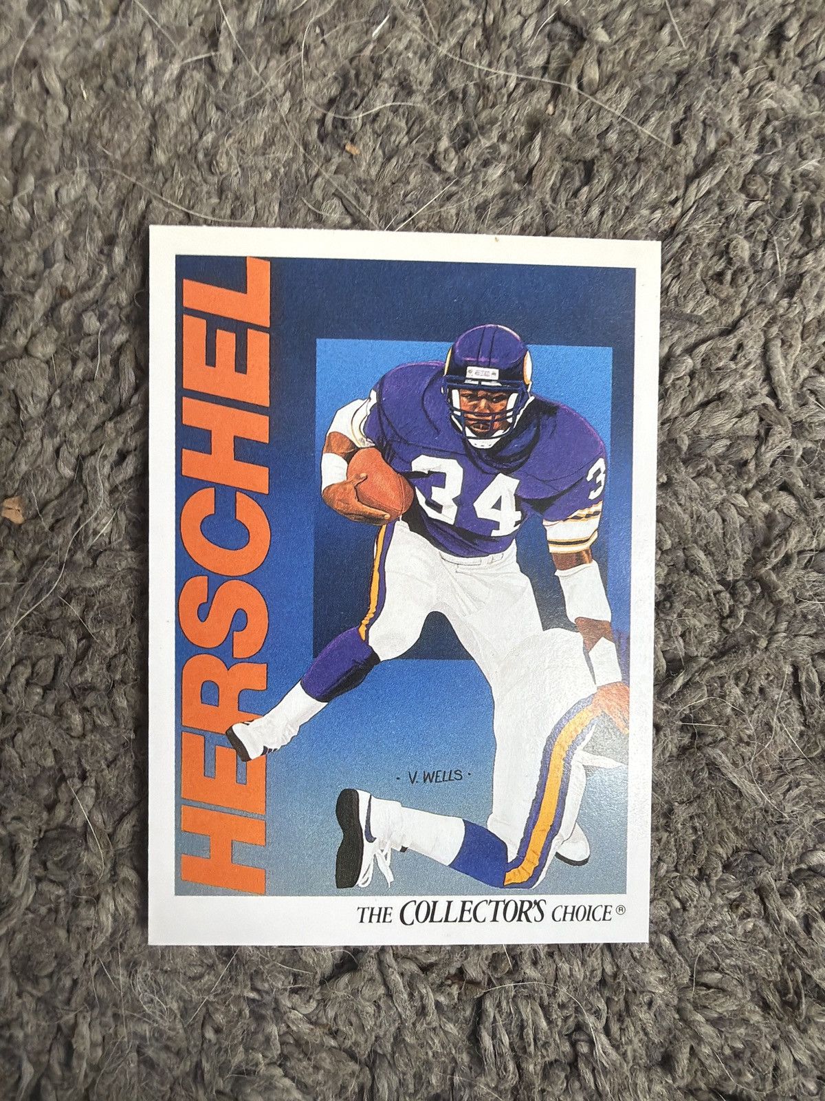 NFL 1991 Upper Deck The Collector’s Choice #99 Herschel Walker Size ONE SIZE - 1 Thumbnail