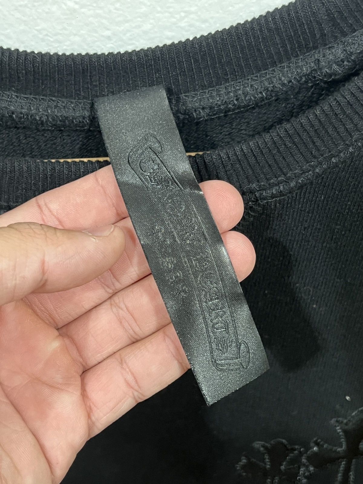 Chrome Hearts Chrome Hearts Black On Black Nylon Cross Size US L / EU 52-54 / 3 - 3 Thumbnail