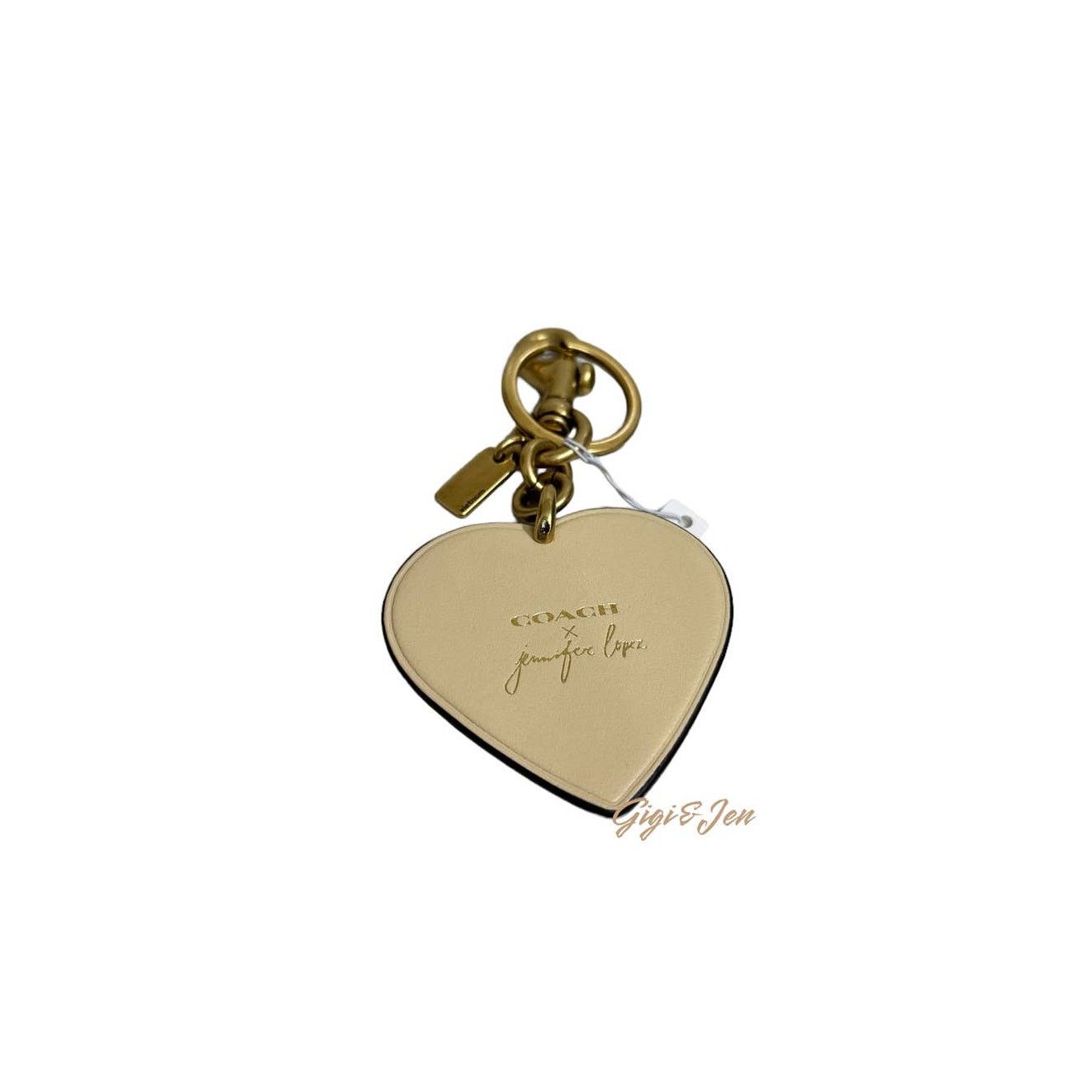 Coach Coach Jennifer Lopez Heart Bag Charm Keychain Size ONE SIZE - 3 Thumbnail
