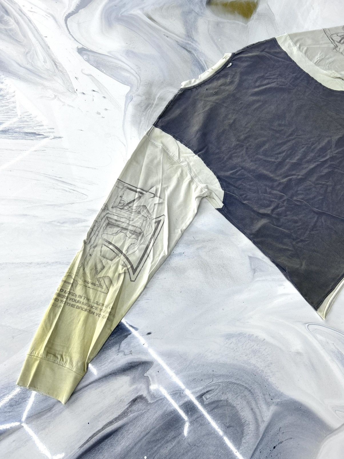 Vale Vale 13-69 Longsleeve Tee Black Cream Size L Size US L / EU 52-54 / 3 - 13 Thumbnail