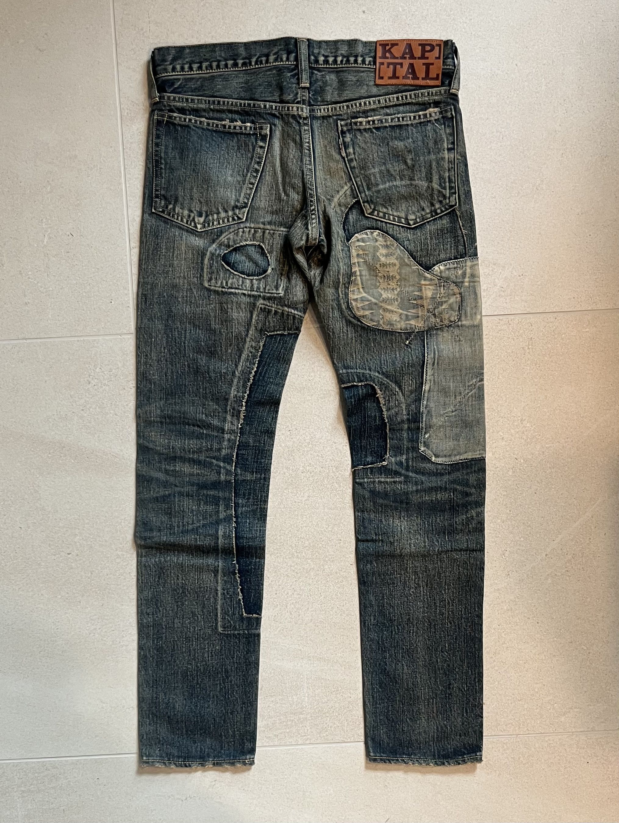 Kapital Kapital Embroidered Distressed Denim Size US 30 / EU 46 - 5 Thumbnail