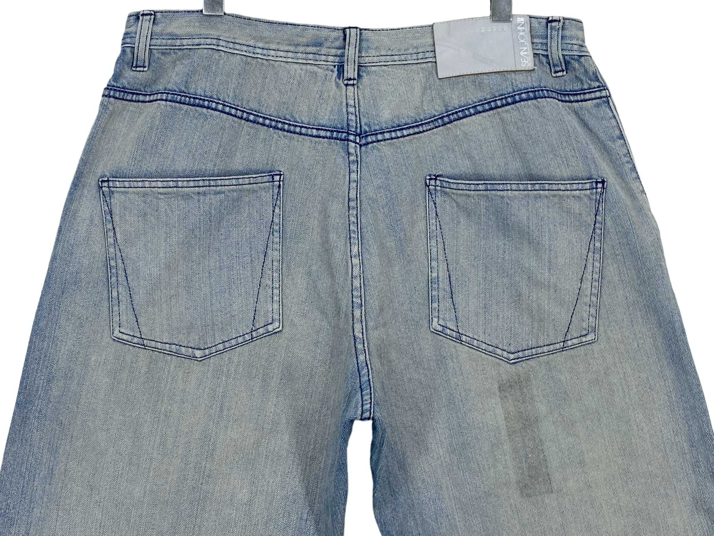 Sean John Sean John Jeans Knee Patch Jeans Hip Hop Skateboard Pants Size US 37 - 8 Thumbnail