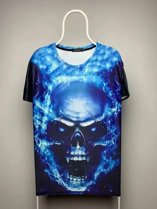 Band Tees Skulls T-shirt vintage rock tee size XL reverse logo Size US XL / EU 56 / 4 - 1 Thumbnail