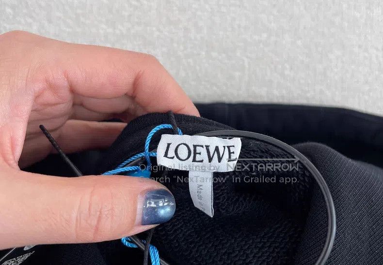 Loewe Loewe SS26 Solid Color Floral Word Embroidery Hooded Long Size M / US 6-8 / IT 42-44 - 2 Thumbnail