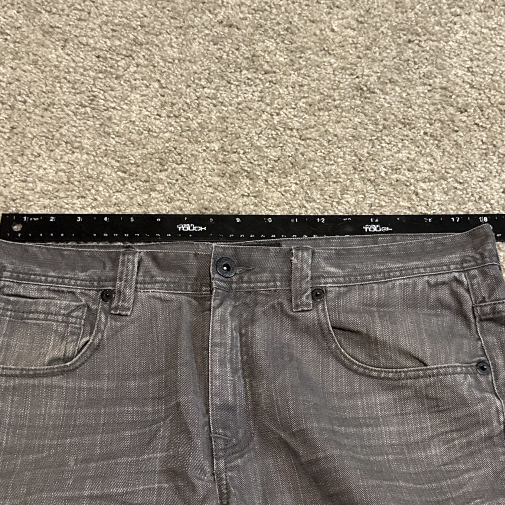 Ecko Unltd. VINTAGE Mark Ecko Cut & Sew Denims Jeans Slim Skinny 34x30 Gray Men Size US 34 / EU 50 - 7 Thumbnail