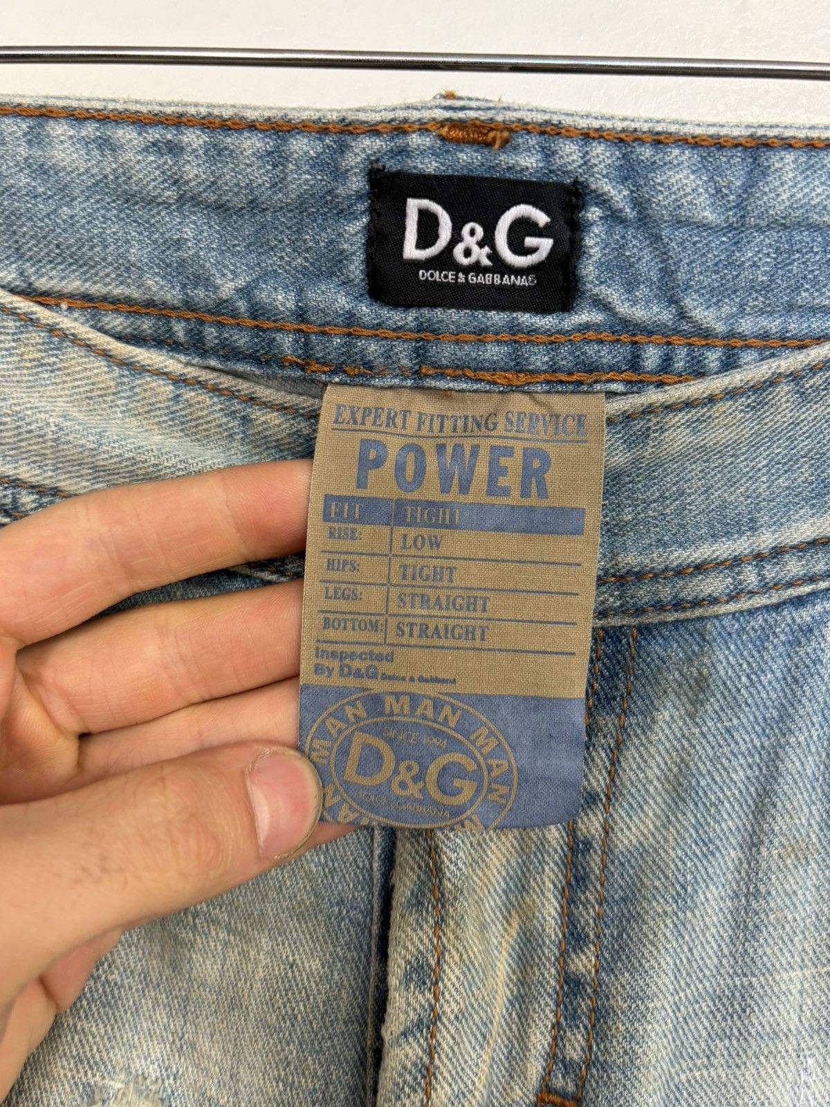 Dolce & Gabbana Dolce and Gabana Thrashed Patchwork Jeans Size US 30 / EU 46 - 3 Thumbnail
