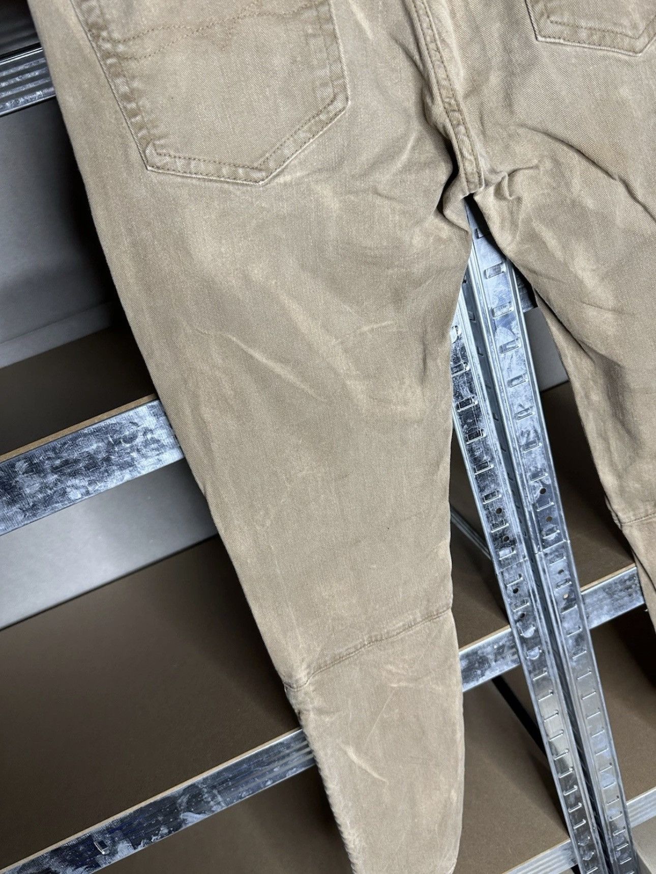 Polo Ralph Lauren Polo Ralph Lauren Western Country Lace Up Skinny Pants Tan Size 28" / US 6 / IT 42 - 13 Thumbnail