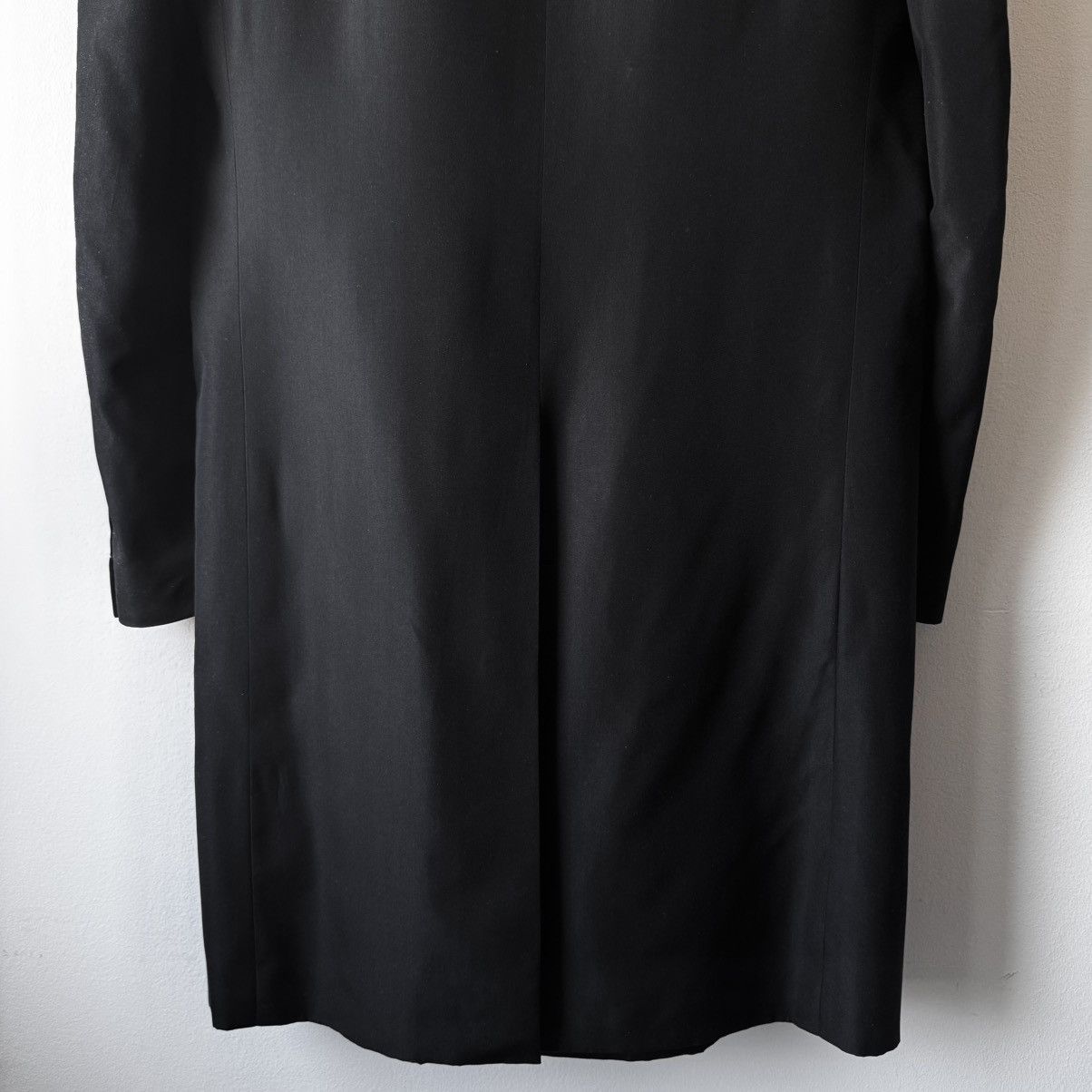 Helmut Lang Helmut Lang 1990’s Black Silk Button-up Overcoat Size US S / EU 44-46 / 1 - 9 Thumbnail