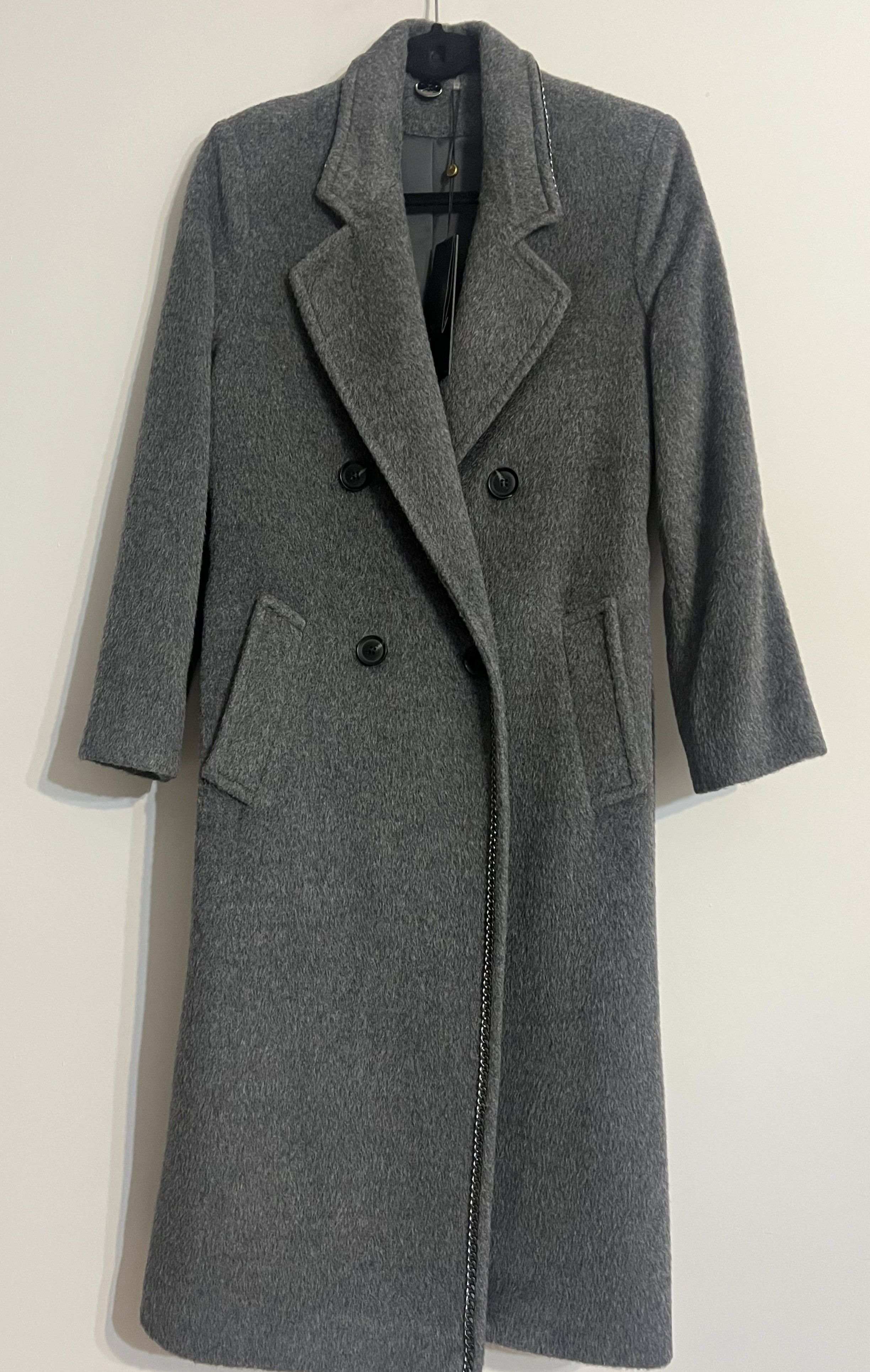 KOBI HALPERIN Kobi Halperin Lyra Wool Double Breasted Coat NWT Size XS / US 0-2 / IT 36-38 - 6 Thumbnail