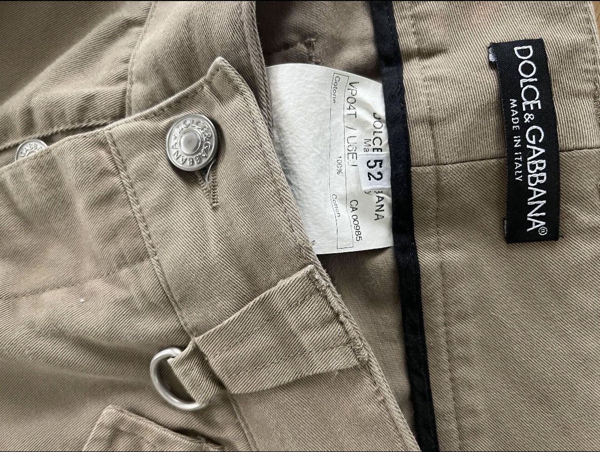Designer × Dolce & Gabbana D&G Cargo Pants - Zipper Pockets Size US 36 / EU 52 - 2 Thumbnail