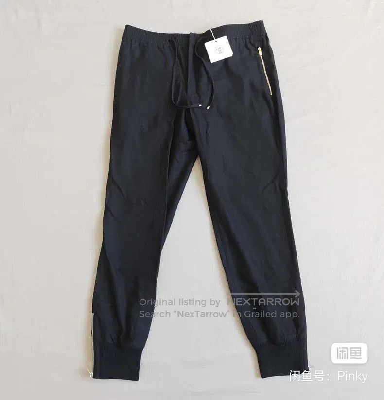 Other Hermes Men's cashmere sport leisure pants, navy blue, 100% Size US 40 / EU 56 - 1 Thumbnail