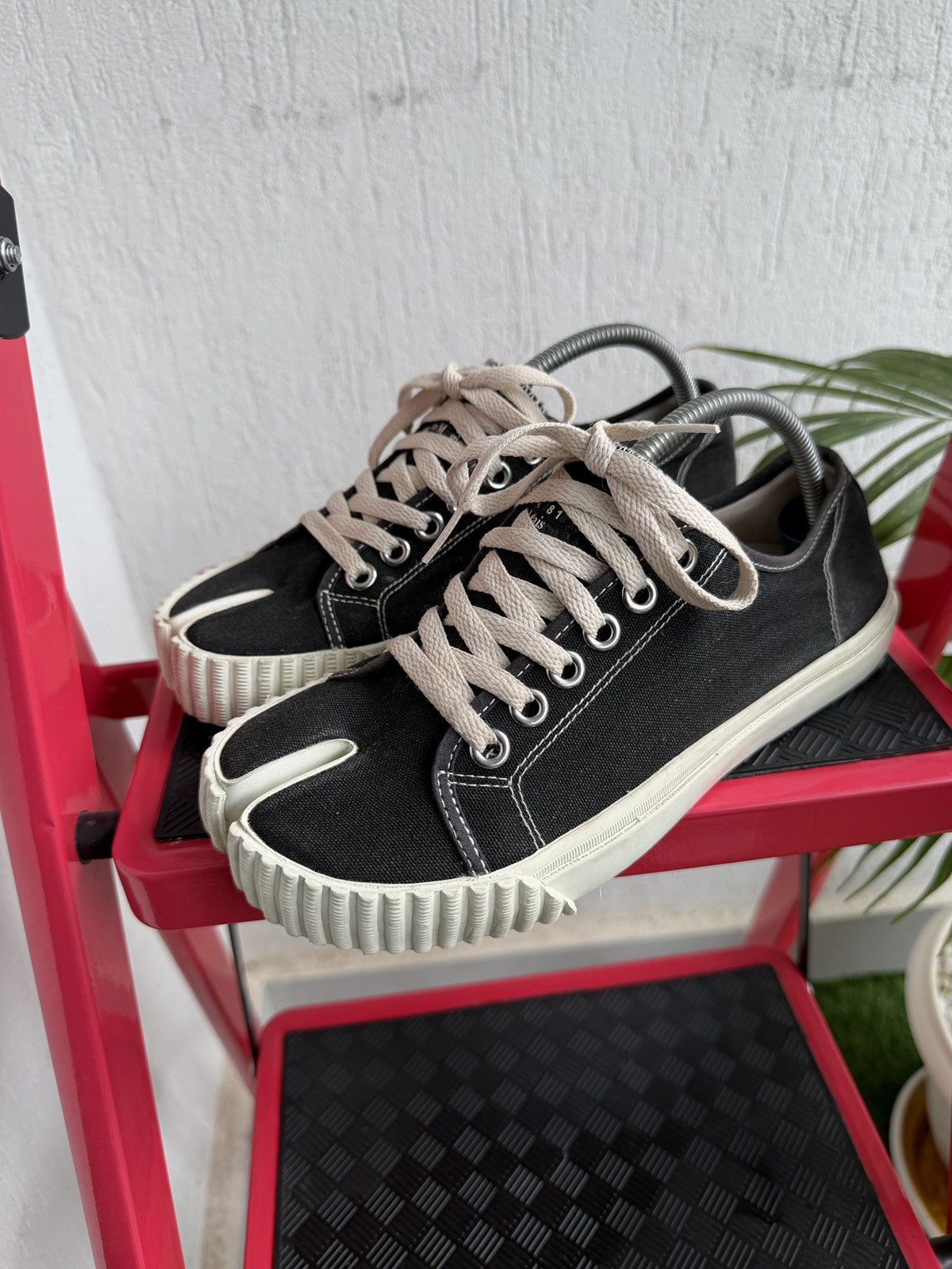 Maison Margiela tabi canvas sneaker Size US 8 / IT 38 - 3 Thumbnail